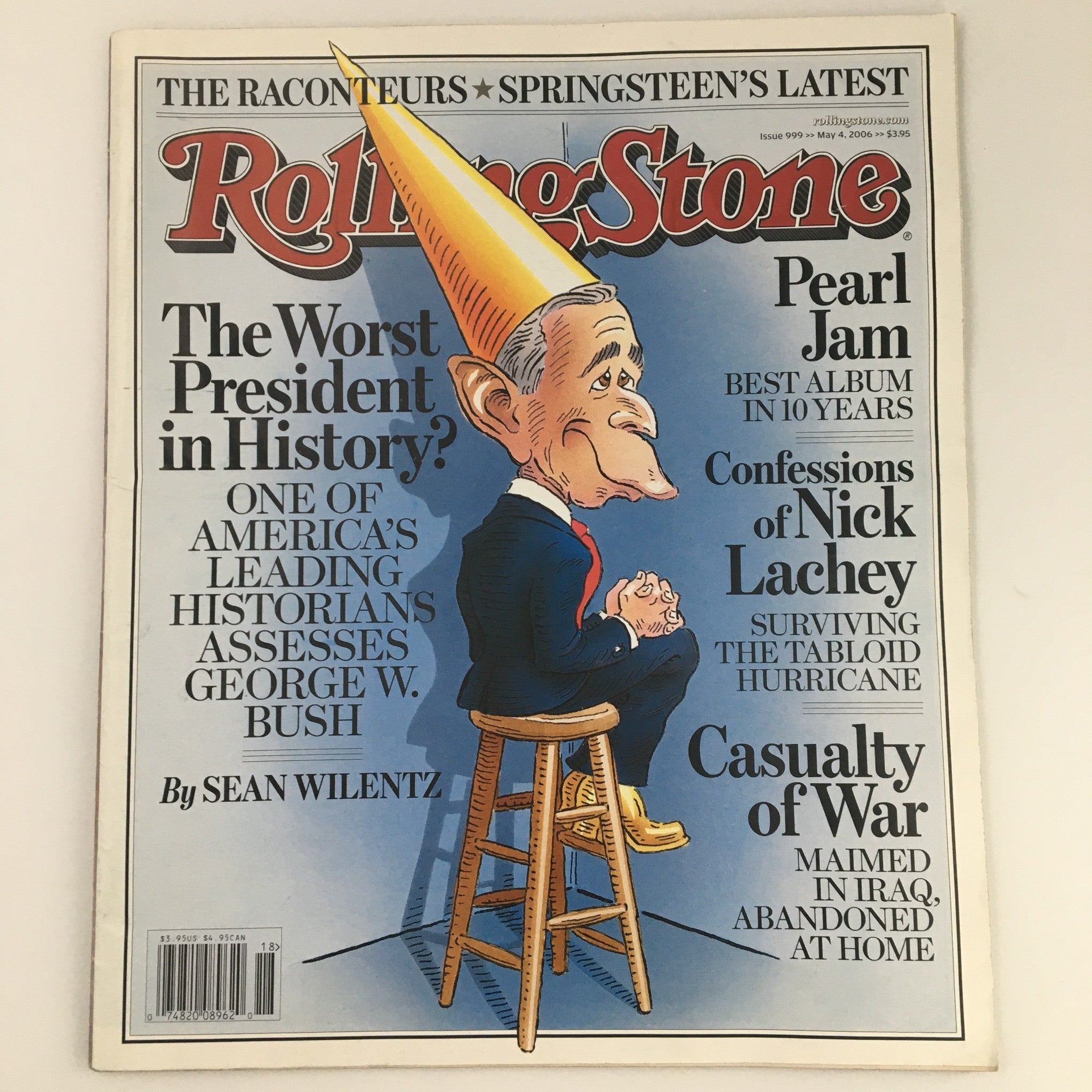 Rolling Stone Magazine May 4 2006 #999 George W. Bush Parody Cover, Newsstand