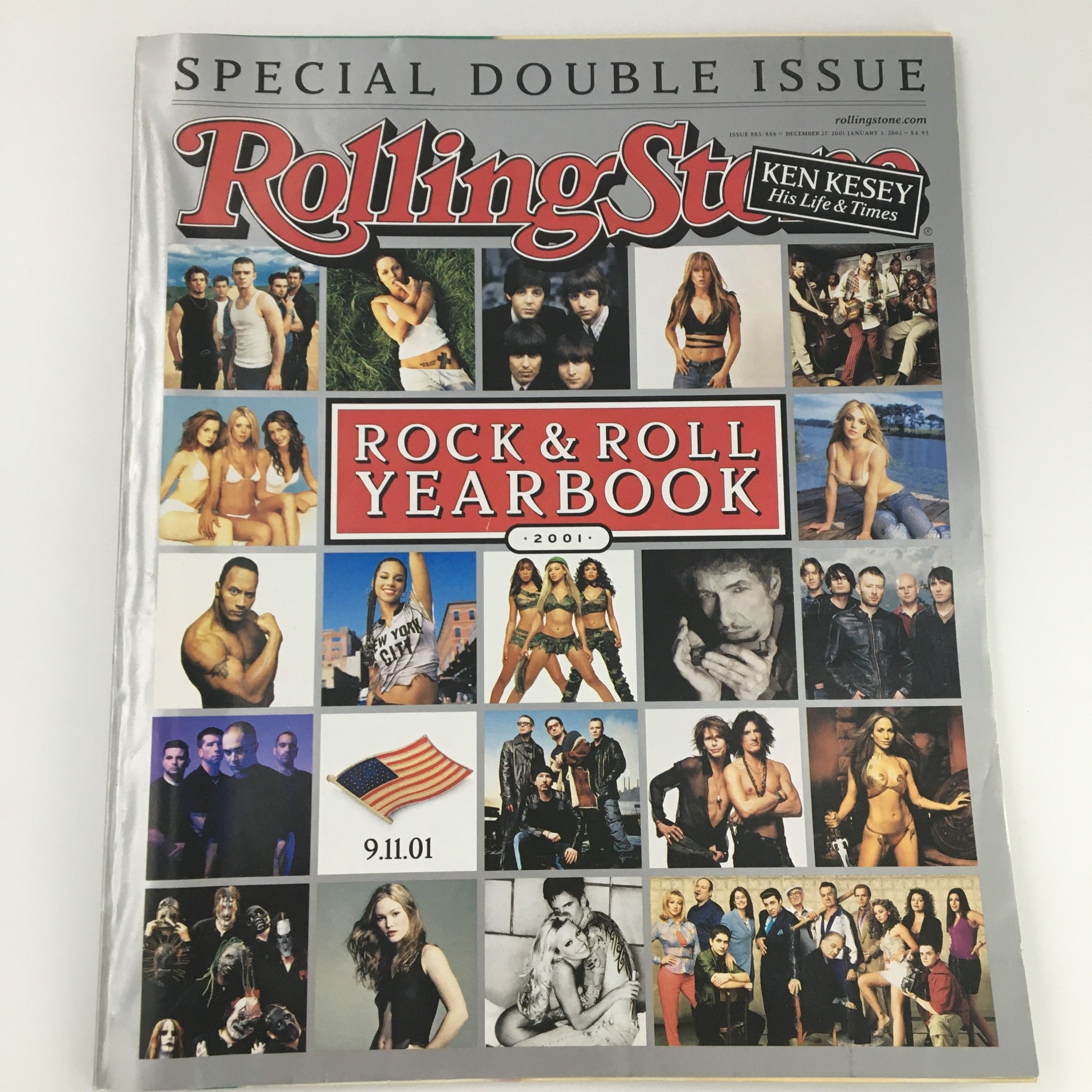 Rolling Stone Magazine December 27 2001 January 3 2002 Rock & Roll Yearbook