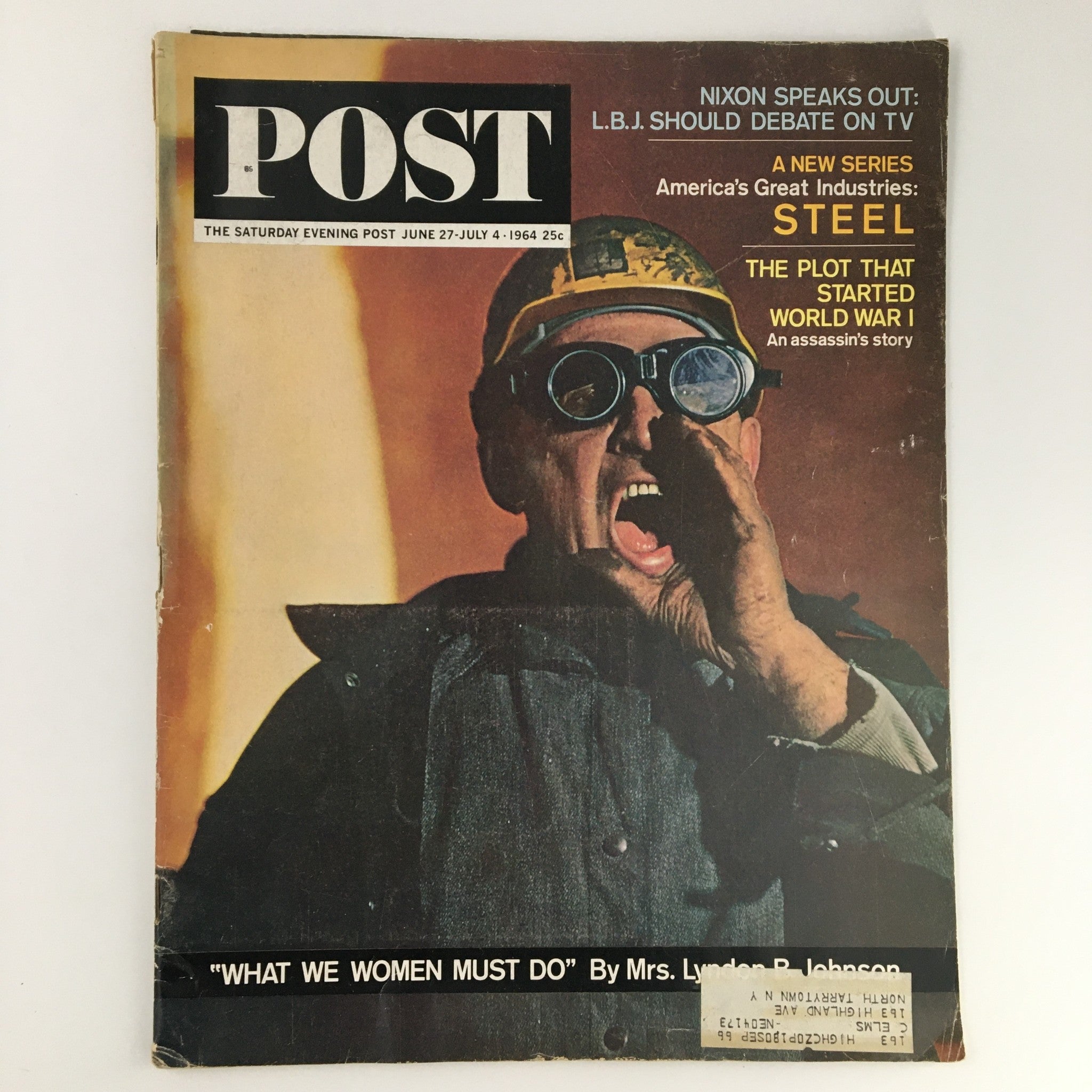 The Saturday Evening Post June 27 July 4 1964 Richard Nixon & Lyndon B. Johnson