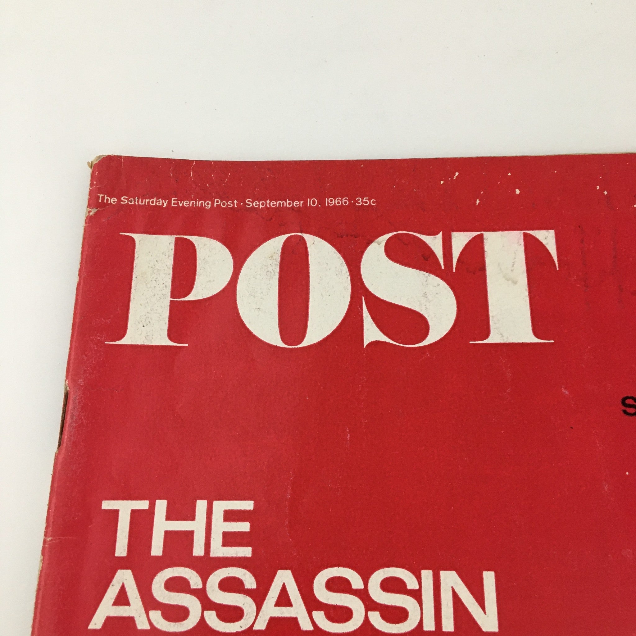 The Saturday Evening Post September 10 1966 The Soviet Assassin Cover & Feature