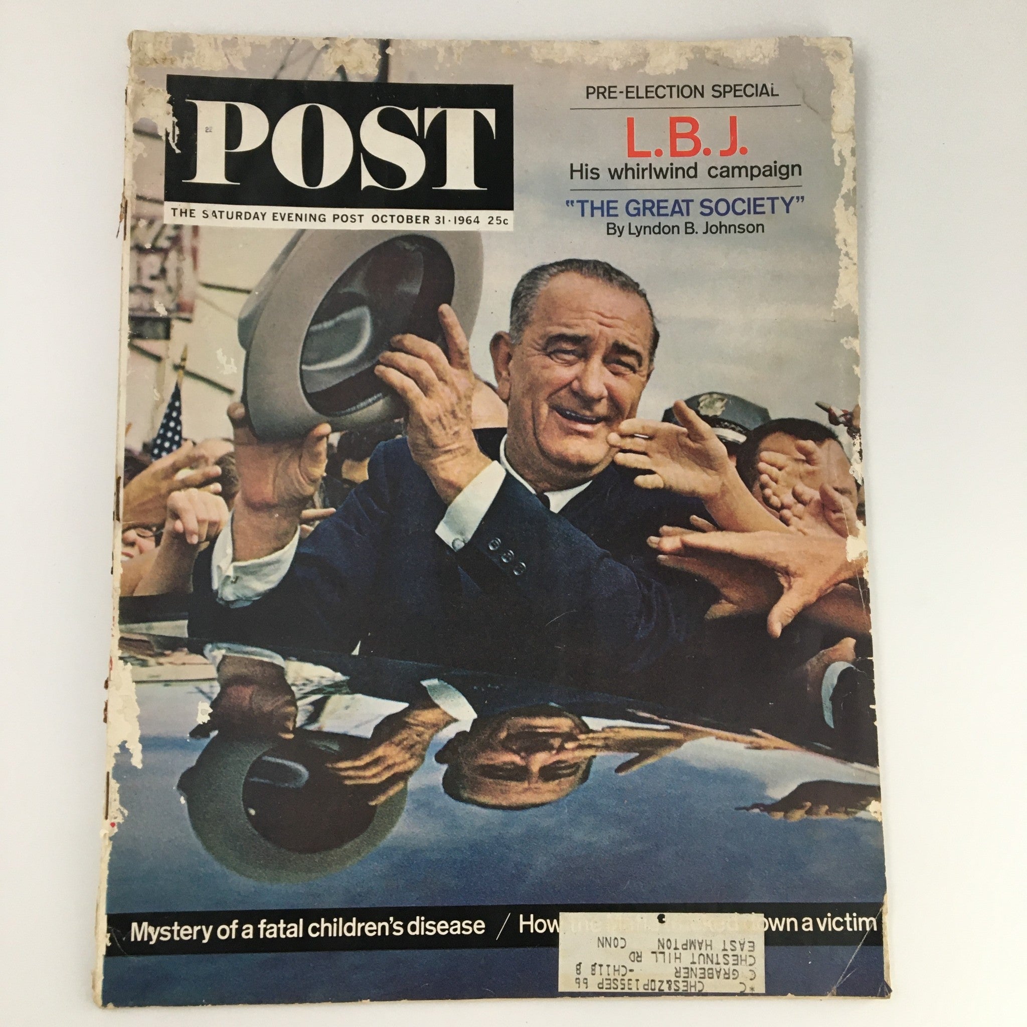 The Saturday Evening Post October 31 1964 Lyndon B. Johnson Special Feature