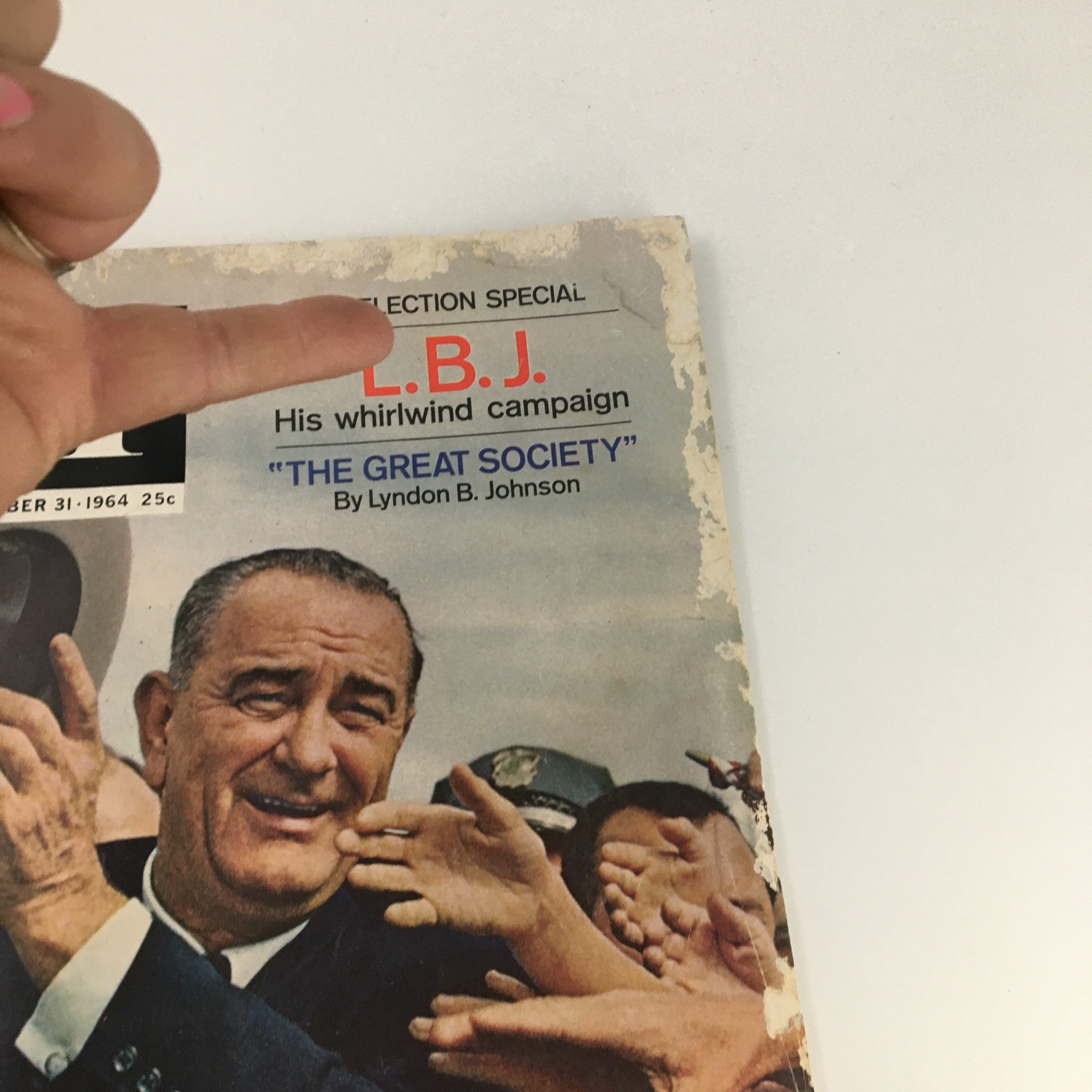 The Saturday Evening Post October 31 1964 Lyndon B. Johnson Special Feature