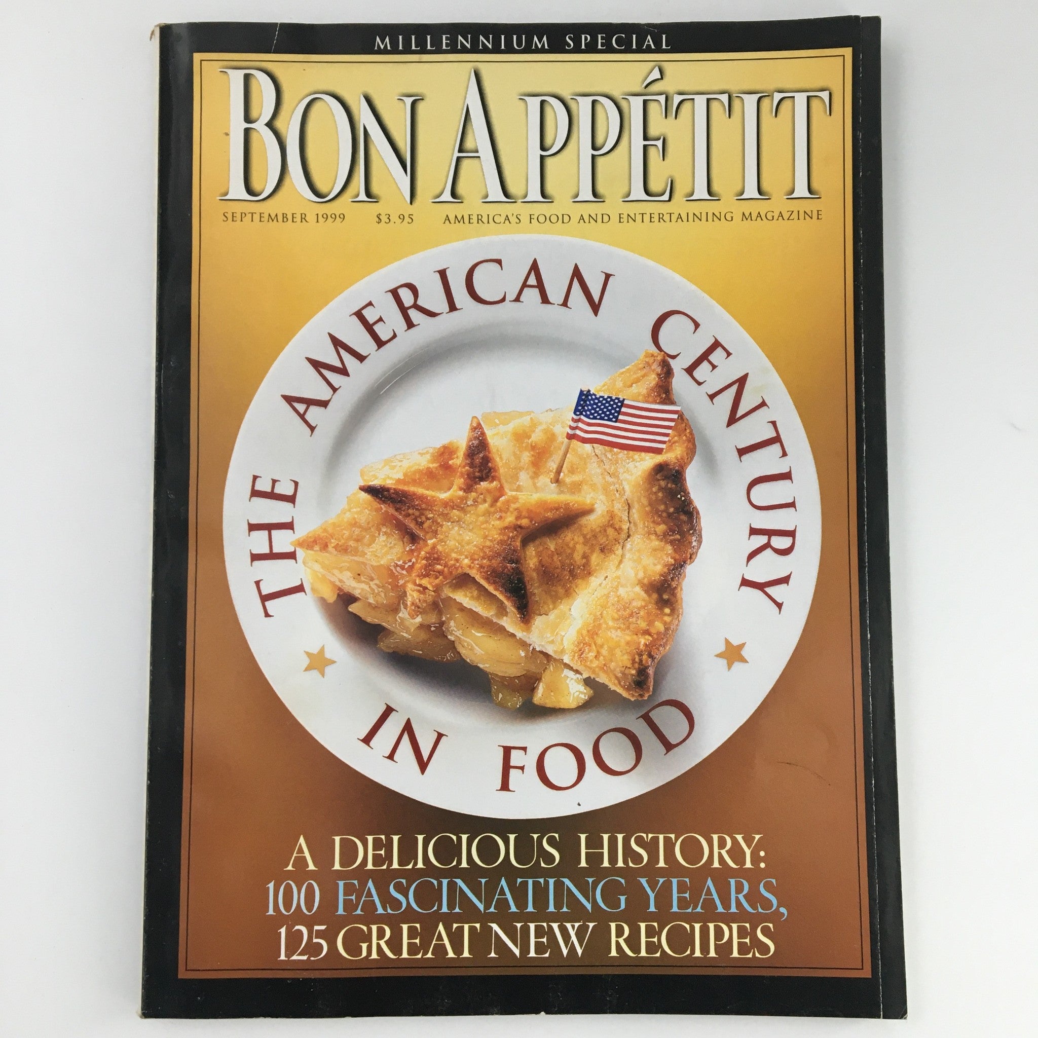 Bon Appetit Magazine September 1991 The American Century in Food, Newsstand