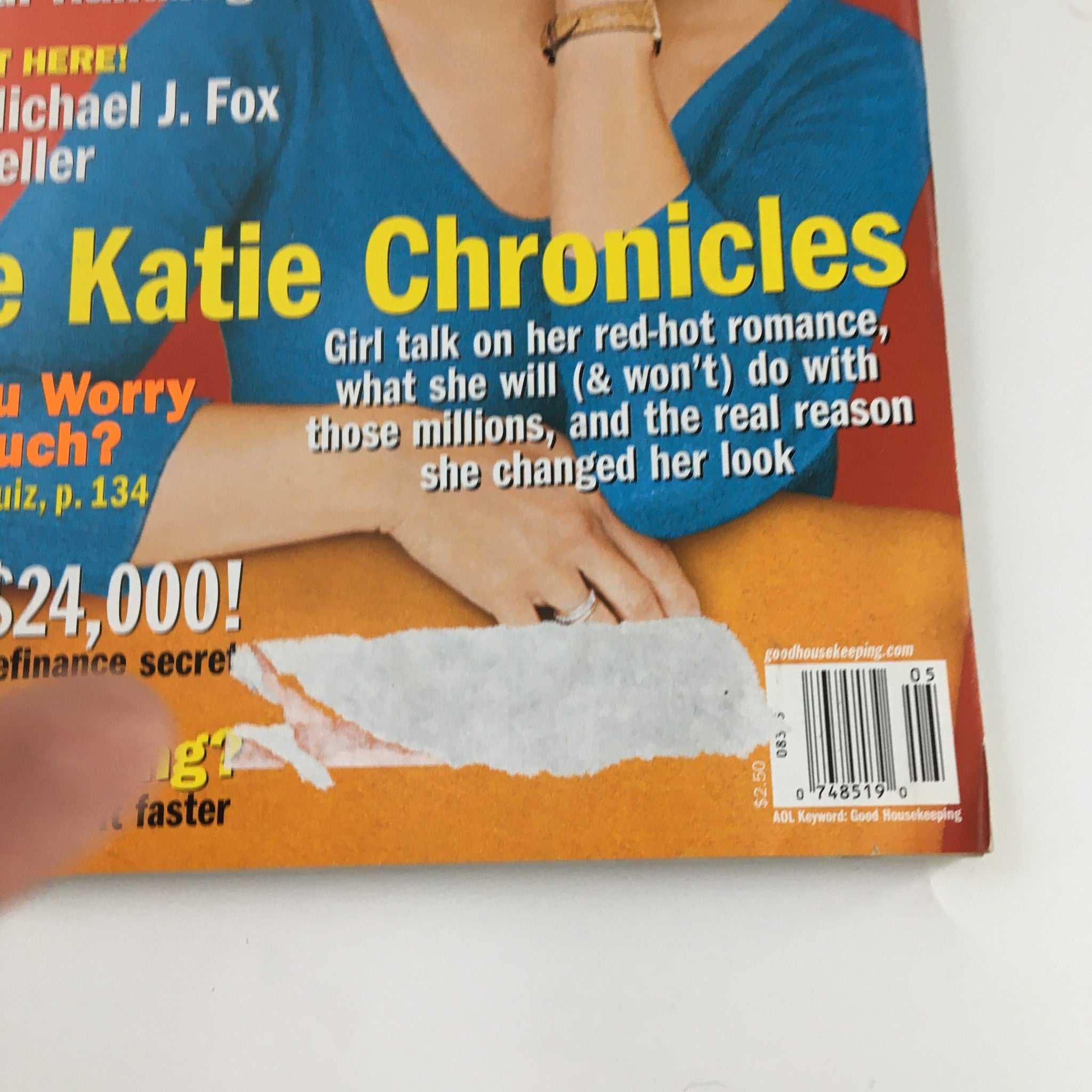 Good Housekeeping Magazine May 2002 The Katie Chronicles Book Feature