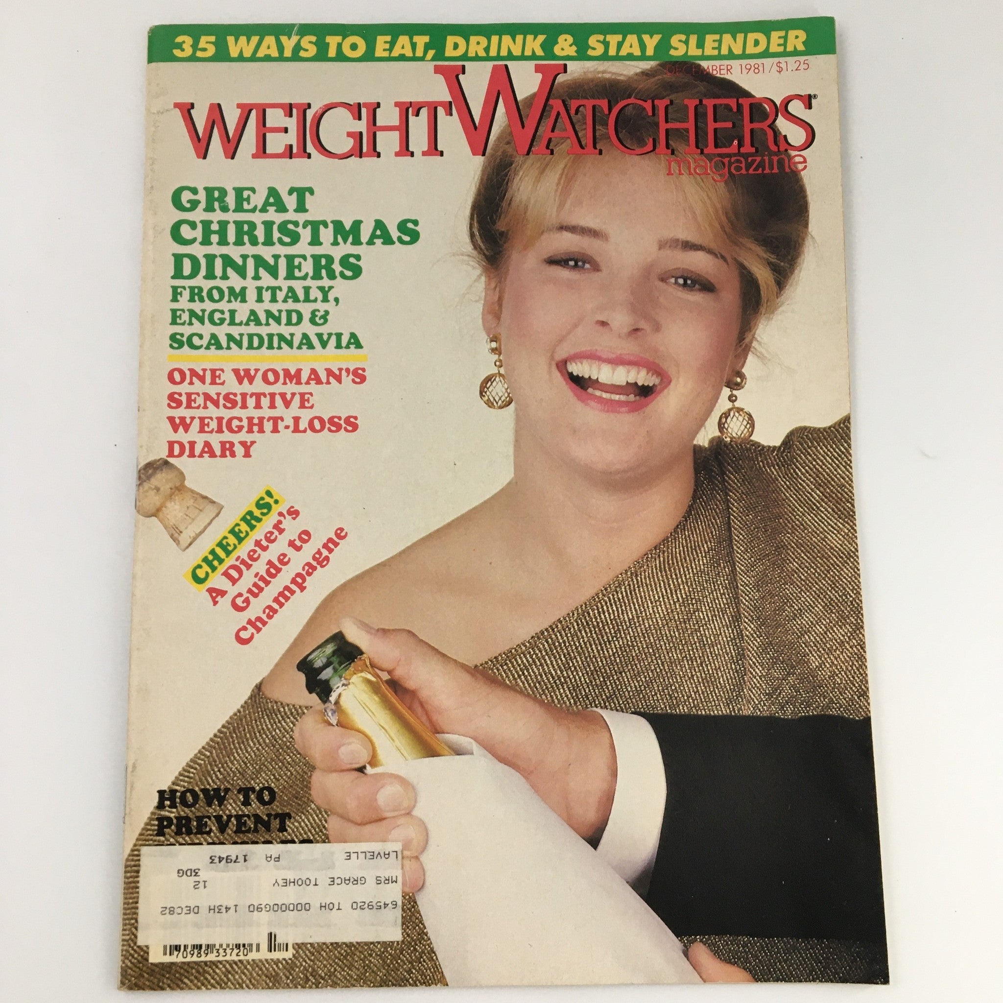 VTG Weight Watchers Magazine September 1981 A Dieter's Guide To Champagne