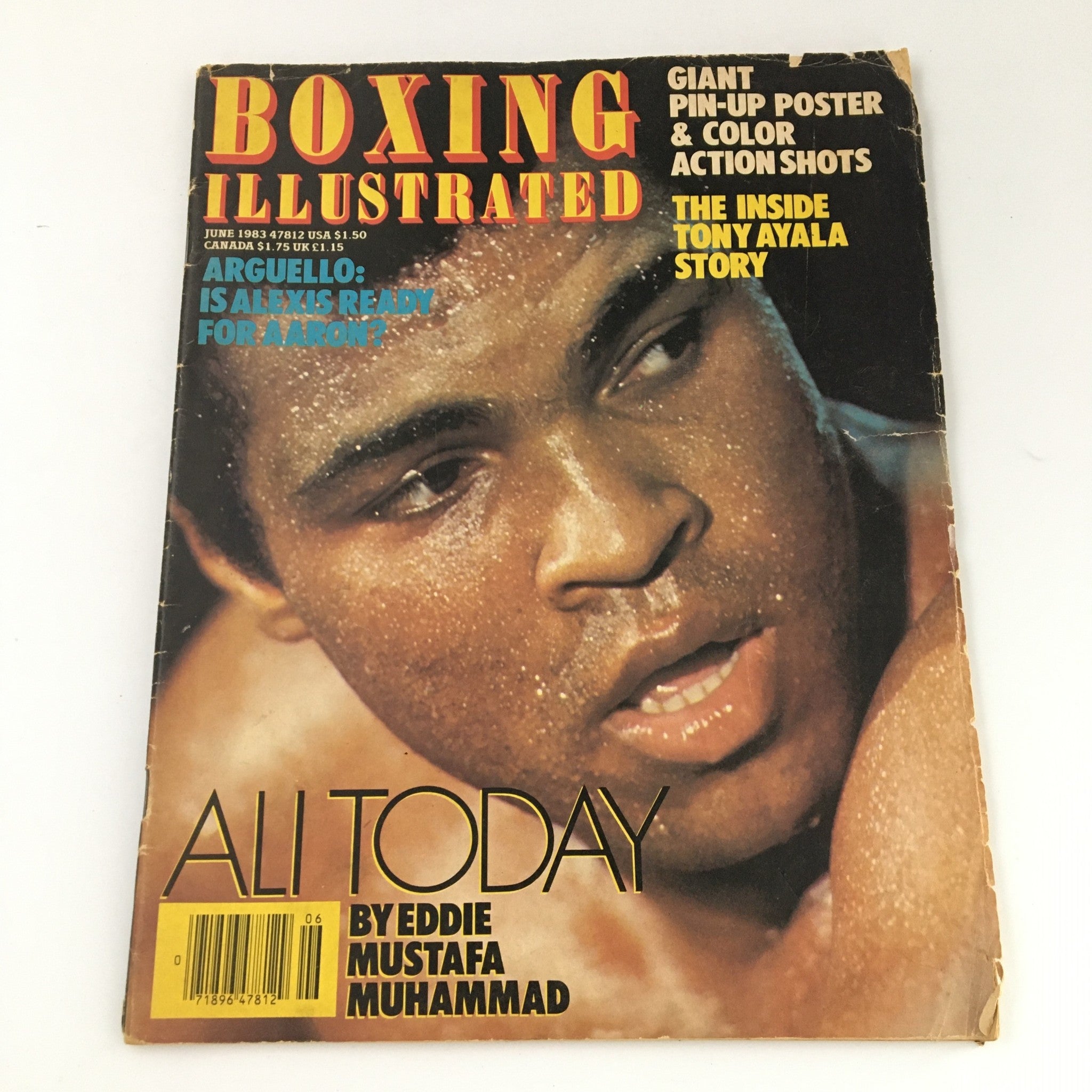 VTG Boxing Illustrated Magazine June 1983 Muhammad Ali Cover Feature, Newsstand