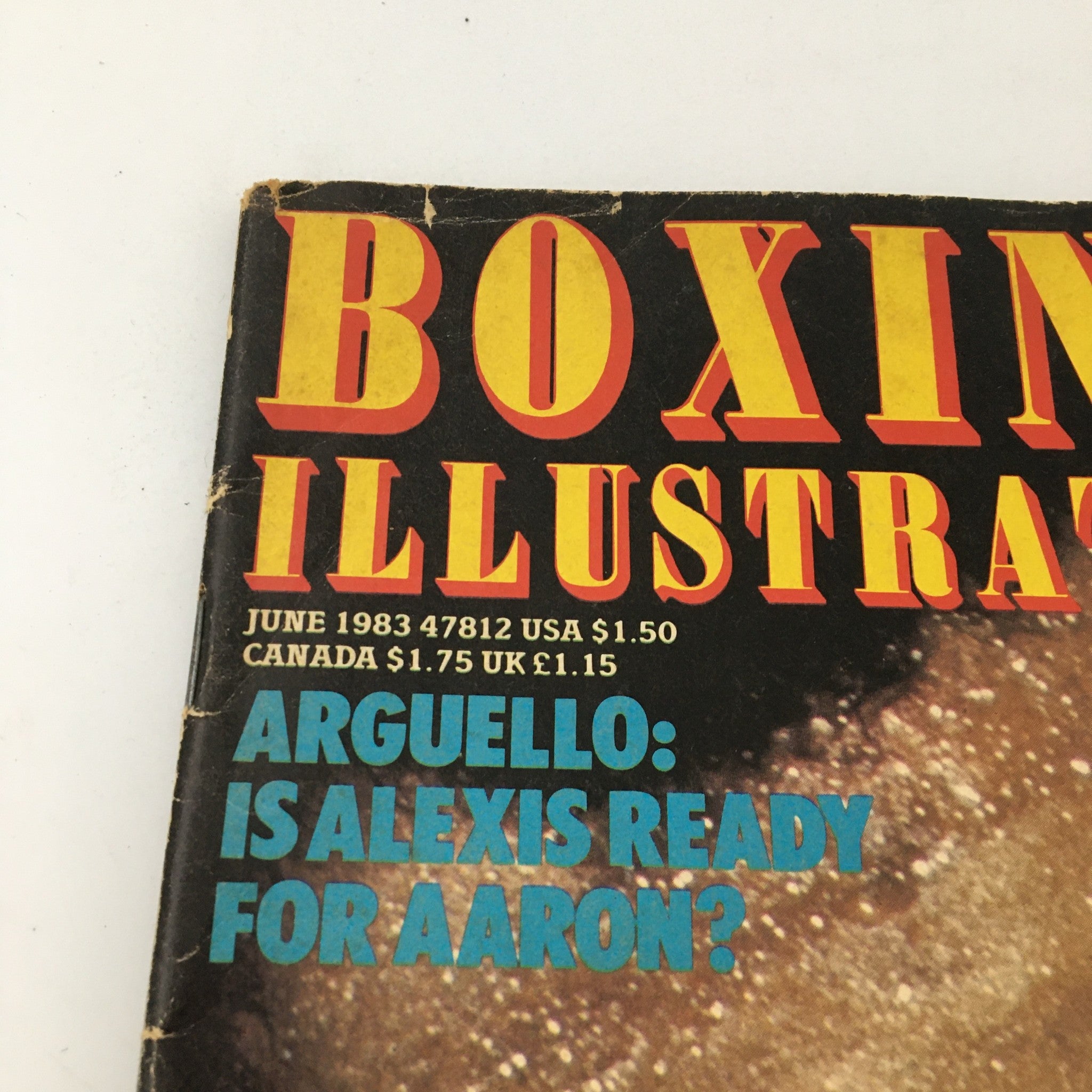 VTG Boxing Illustrated Magazine June 1983 Muhammad Ali Cover Feature, Newsstand