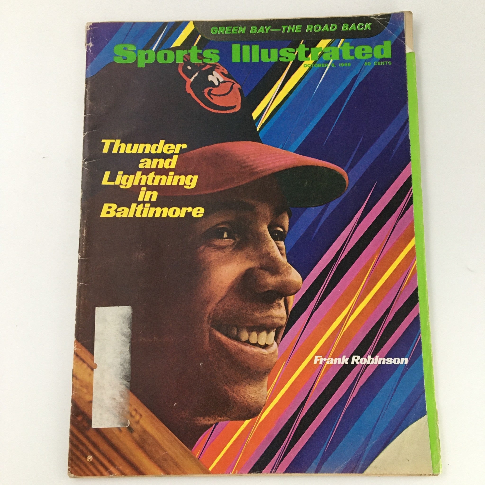 VTG Sports Illustrated Magazine October 6 1969 MLB Baltimore's Frank Robinson