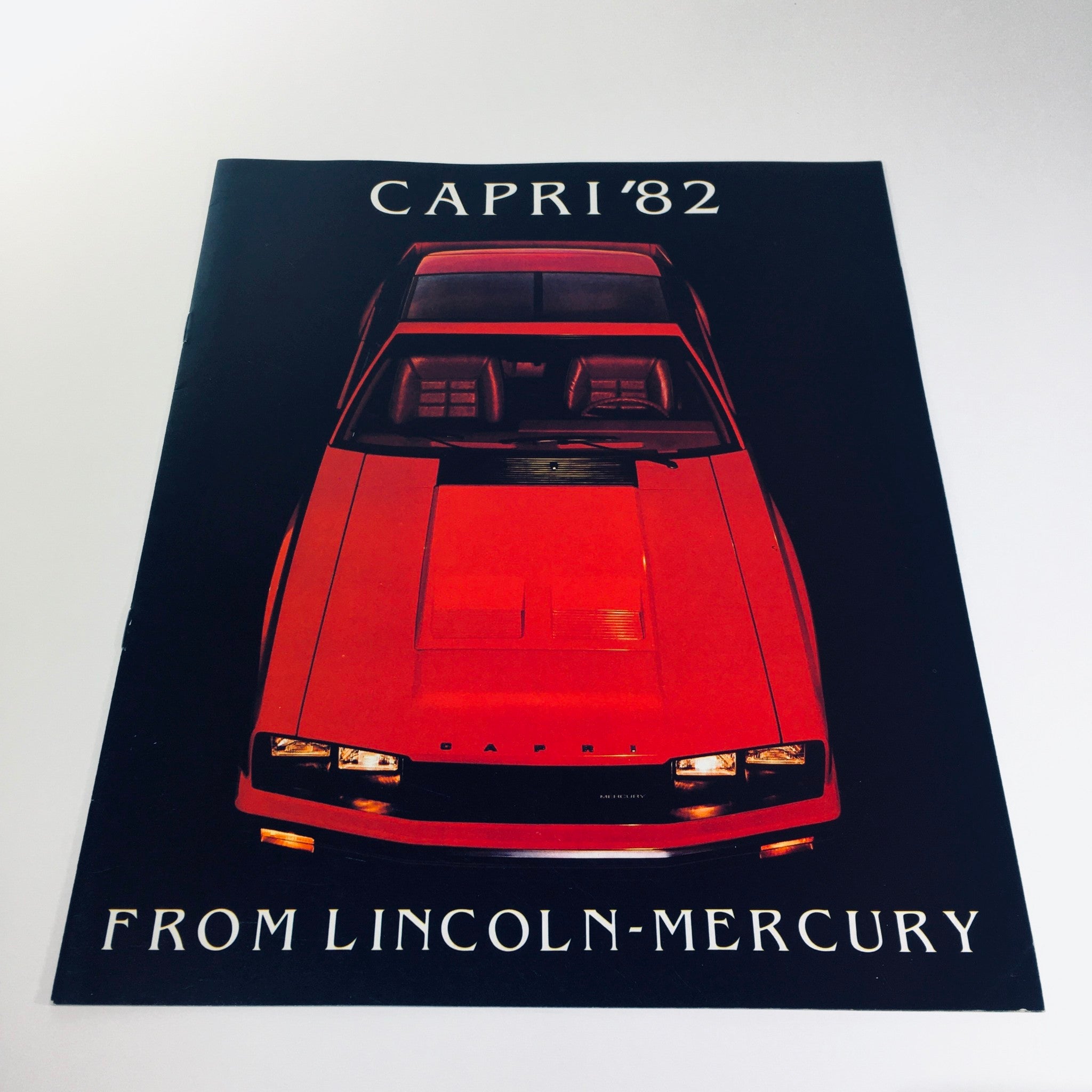 1982 Capri GS From Lincoln-Mercury Division Car Sales Brochure