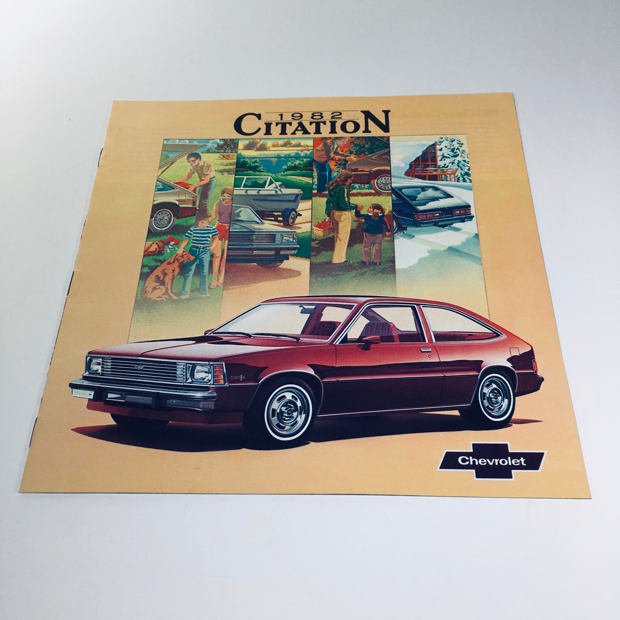 1982 Chevrolet Citation 4-Door Hatchback Sedan - August 1981 Car Sales Brochure