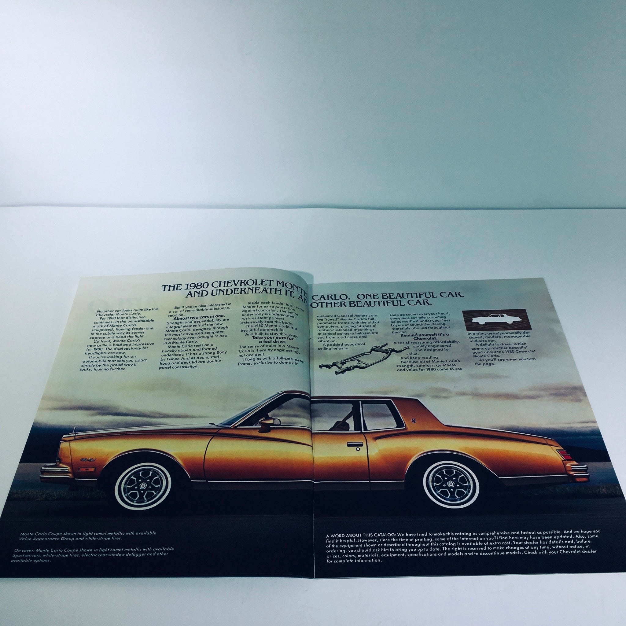 1980 Chevrolet Monte Carlo Turbocharge V6 - August 1979, 3903 Car Sale Brochure