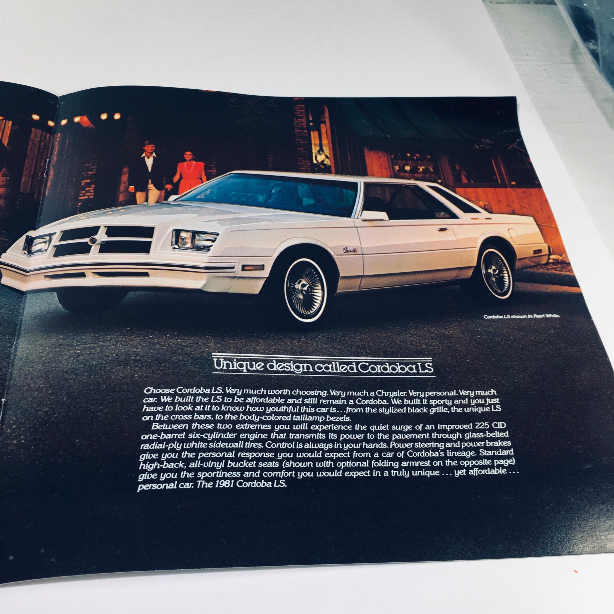 1981 Chrysler Cordoba & Cabriolet Roof Two-Tone Package Car Sale Brochure