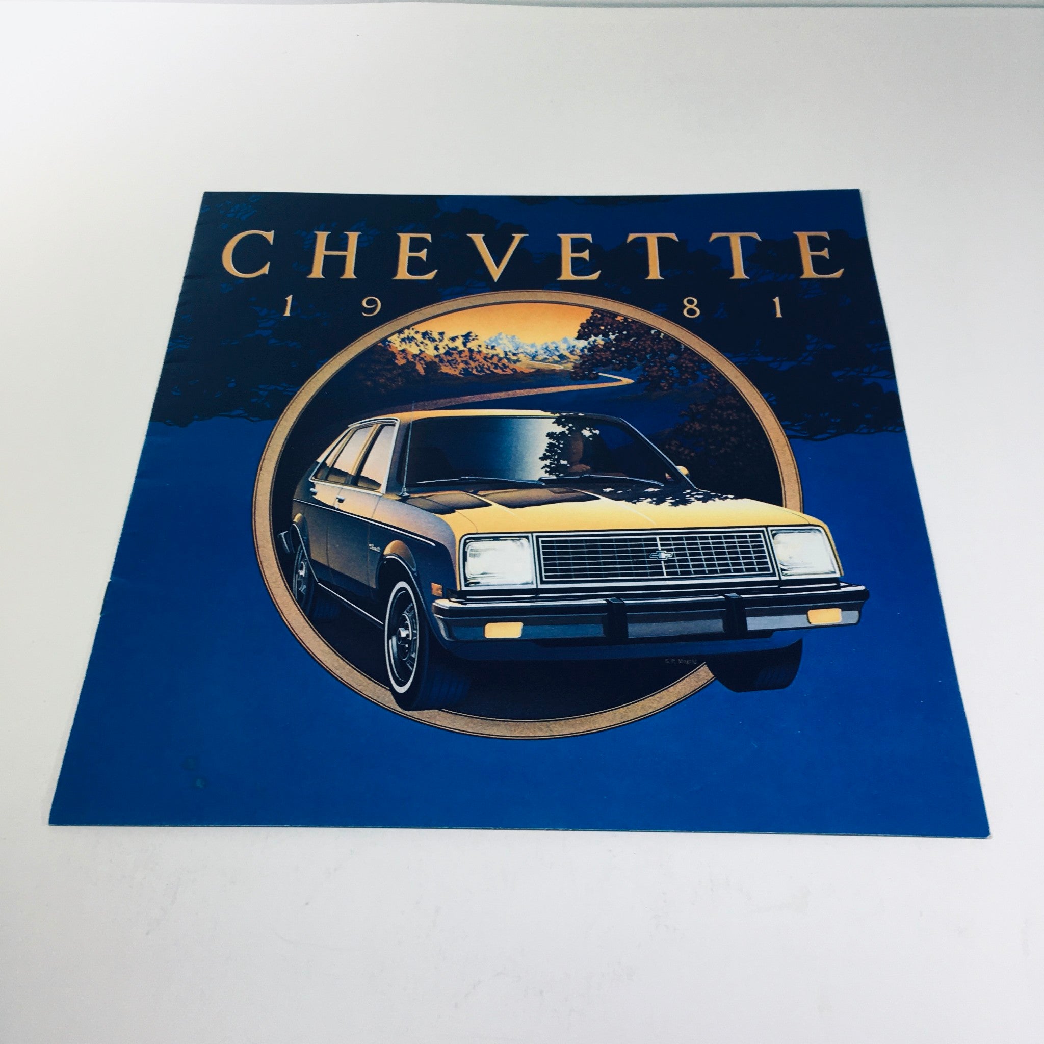 1981 Chevrolet Chevette 2-Door Hatchback Coupe Full Coil Suspension Car Brochure