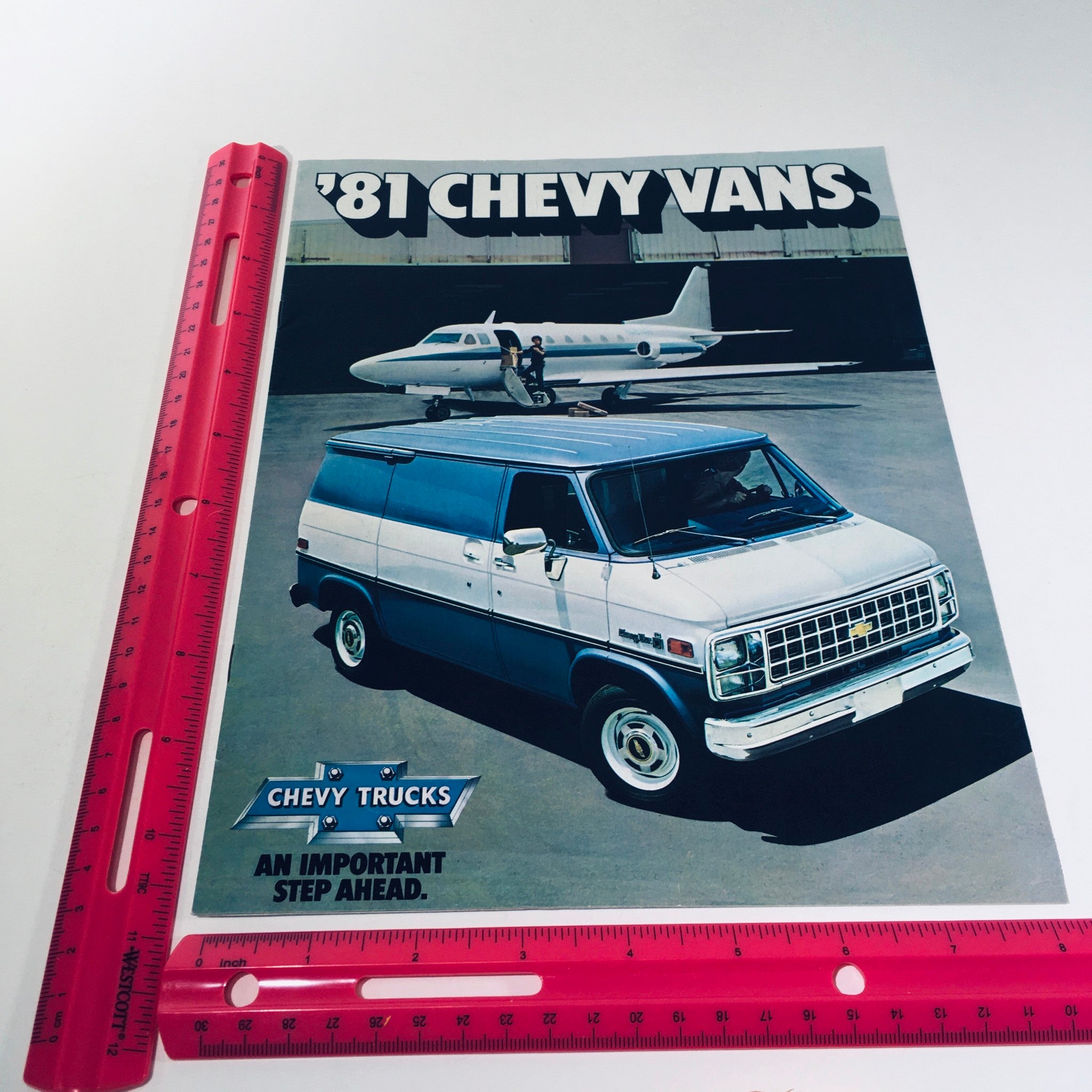 1981 Chevrolet Chevy Vans 5.0 Liter V8 4-Barrel Carburetor Car Sale Brochure