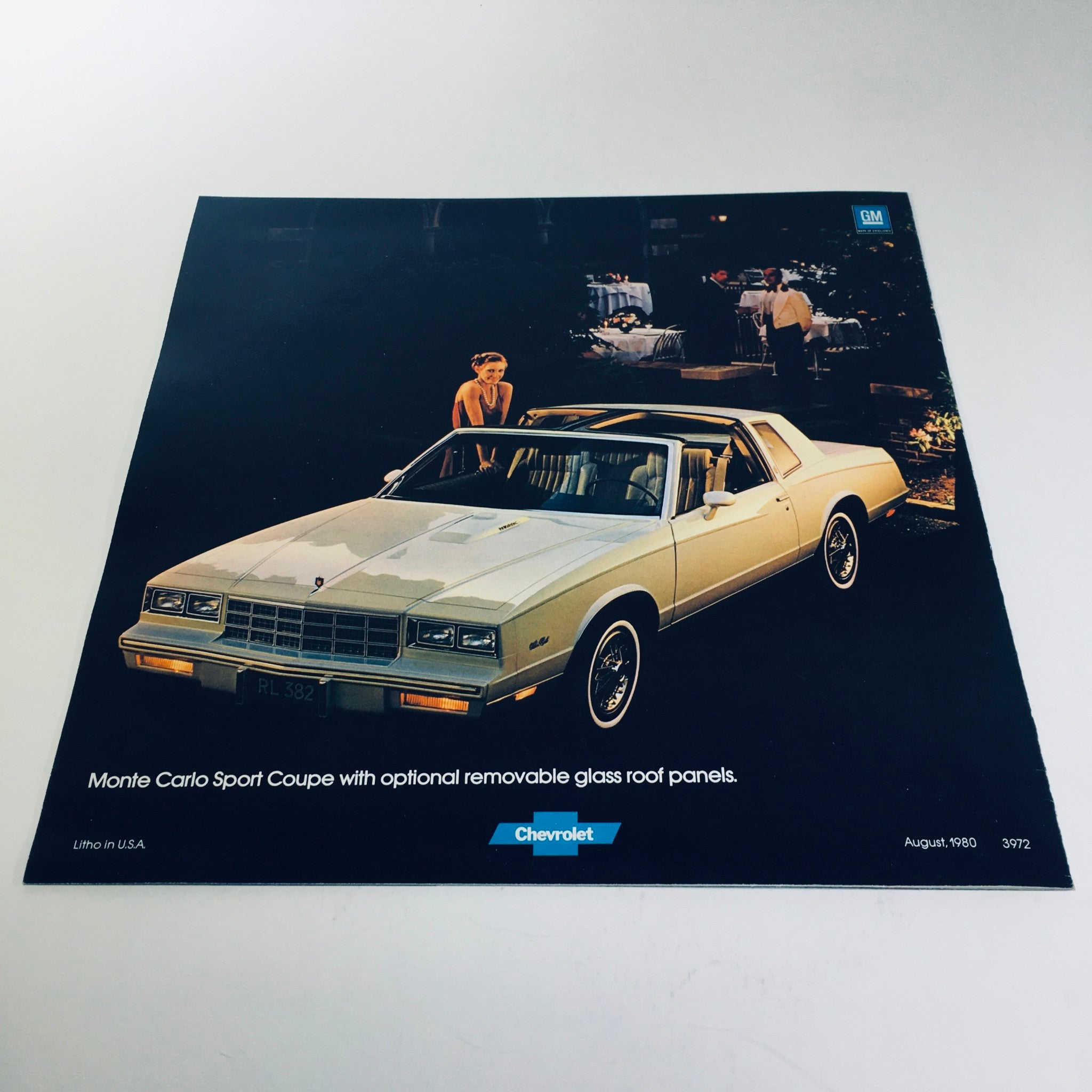 1981 Monte Carlo Sport Coupe w/Computer Command Control Car Sale Brochure