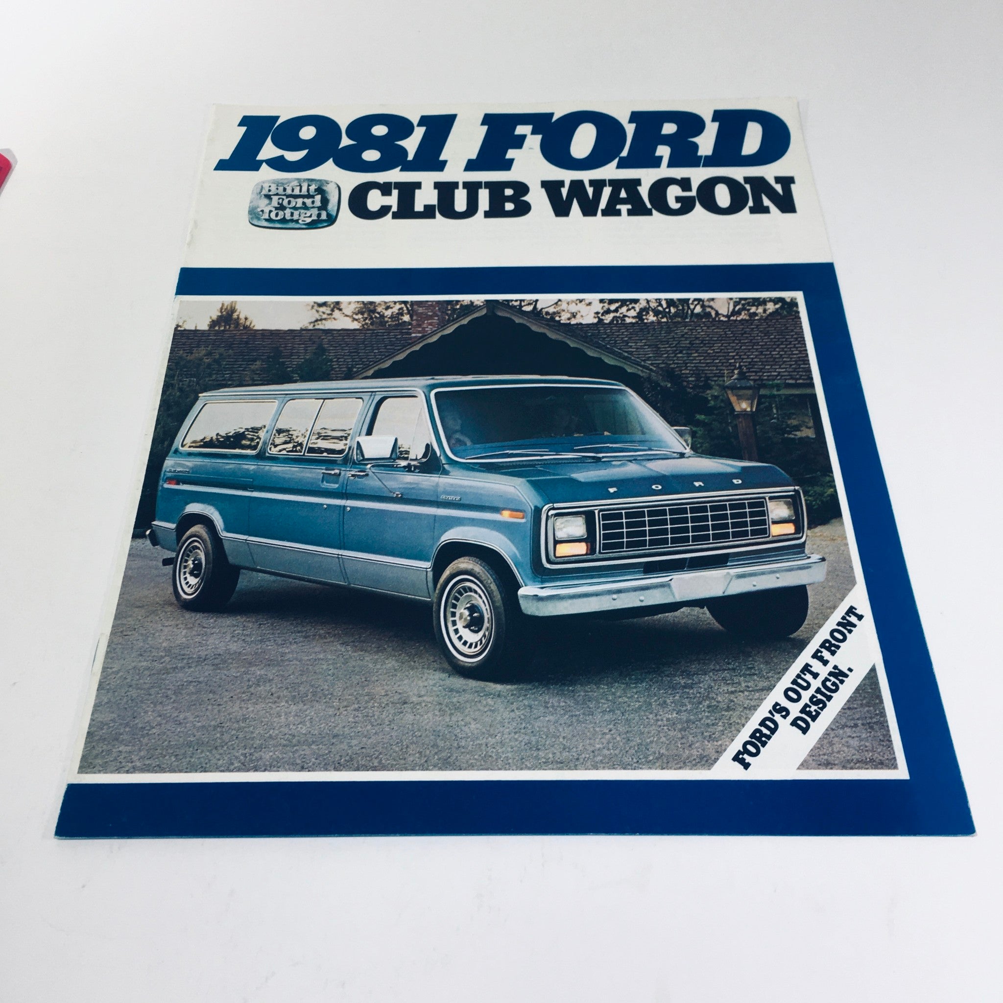 1981 Ford Wagon Club Wagon V-8 300 CID 6 4-Speed Manual Car Sale Brochure