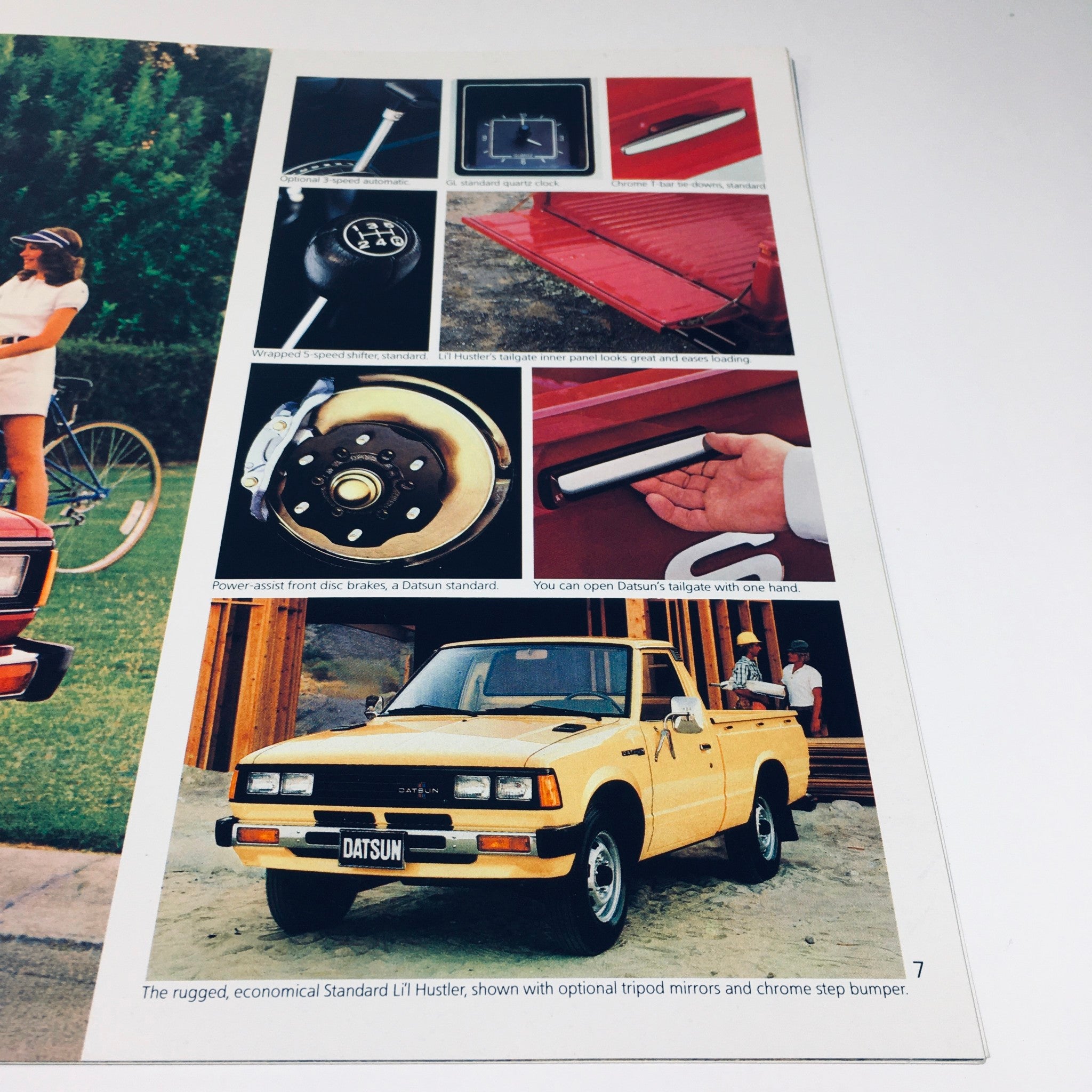 1981 Datsun Trucks By Nissan - Datsun King Cab & Li'L Hustler 4x4 Car Brochure