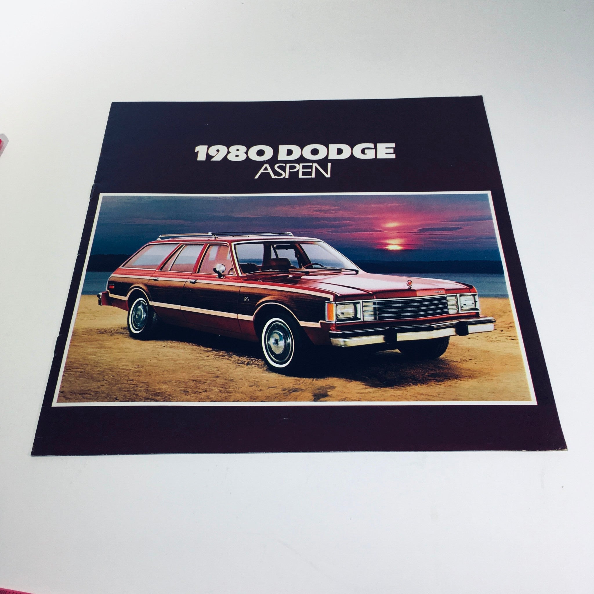 1980 Dodge Aspen Coupe Optional T-Bar Roof Compact Car Sale Brochure