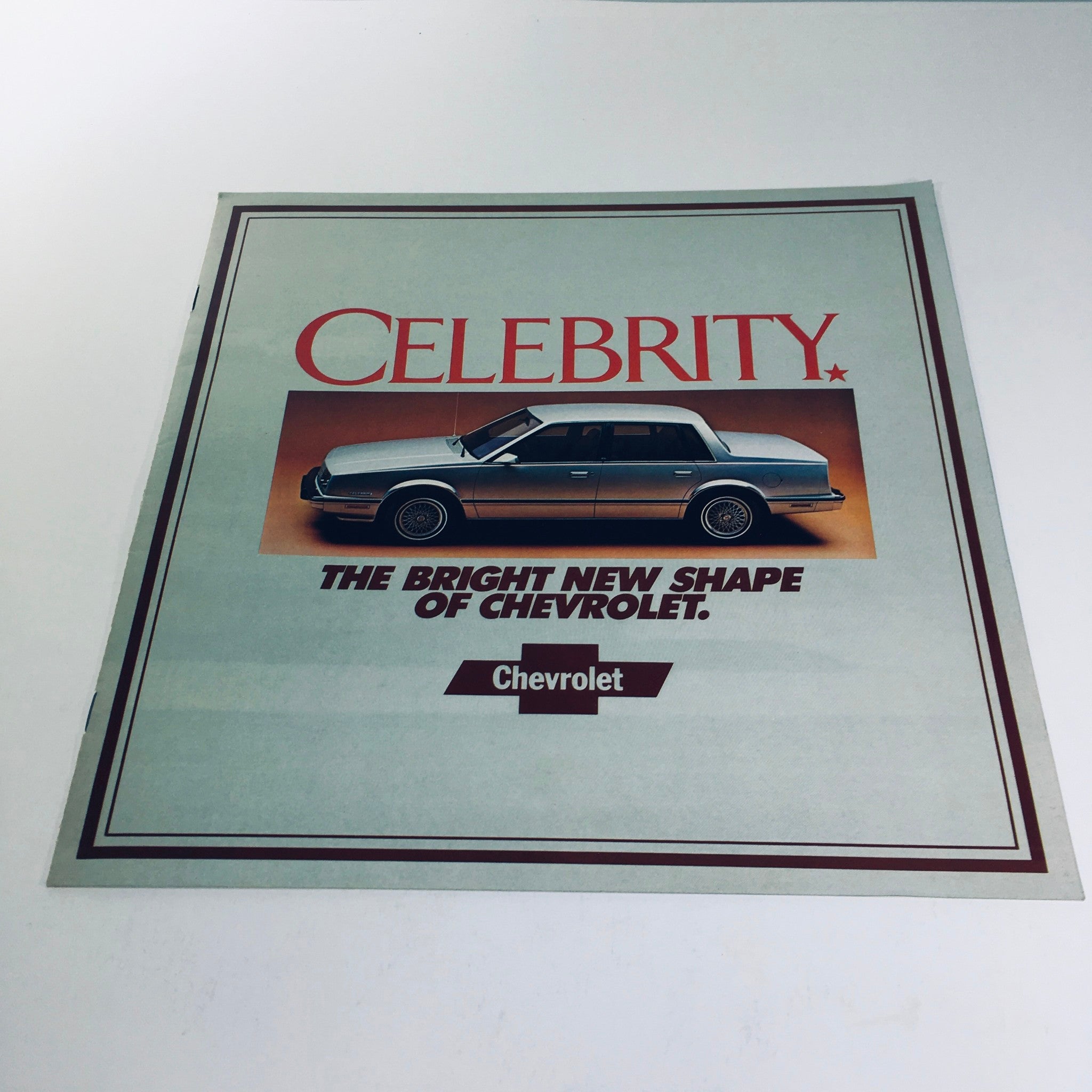 October 1981 Chevrolet Celebrity Your Taste of Luxury 4084 Car Sale Brochure