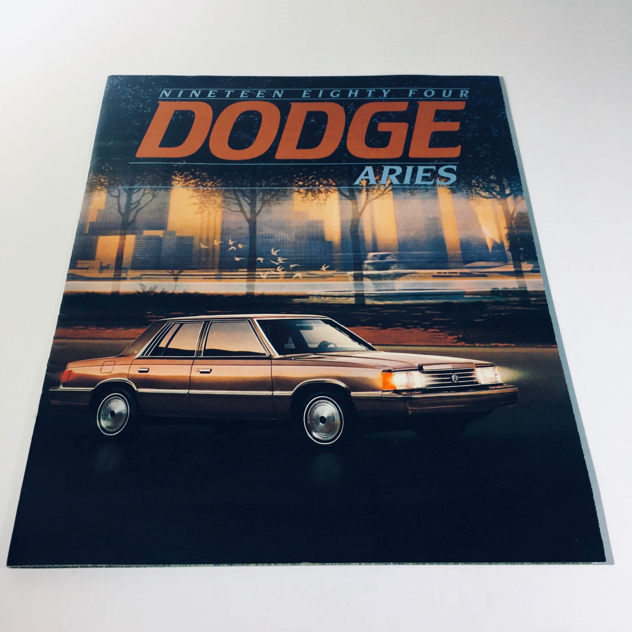 1984 Dodge Aries Four-Door Sedan An American Revolution Car Sale Brochure