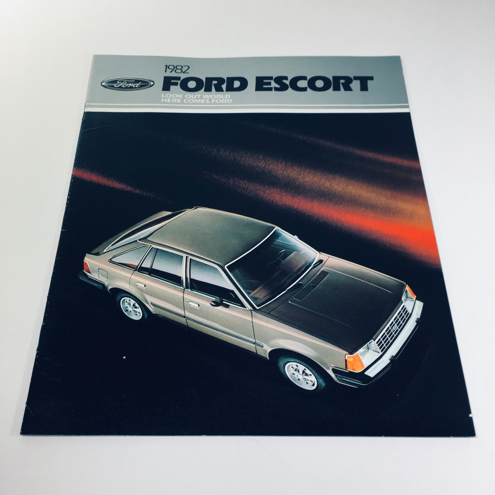 1982 Ford Escort GL Series 2-Door Hatchback from Ford Division Car Sale Brochure