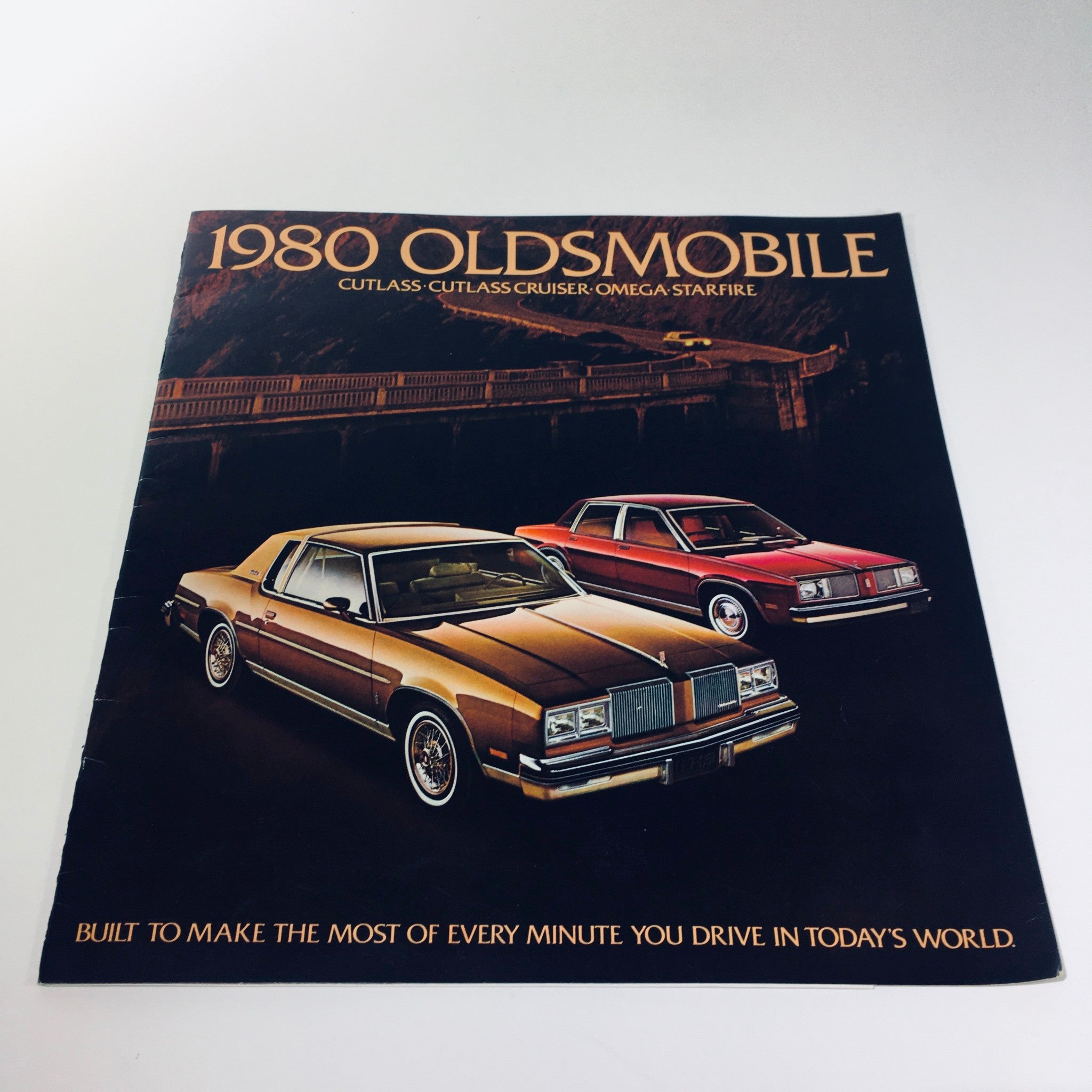 1980 Oldsmobile Cutlass, Cutlass Cruiser, Omega, Starfire V8 Power Car Brochure