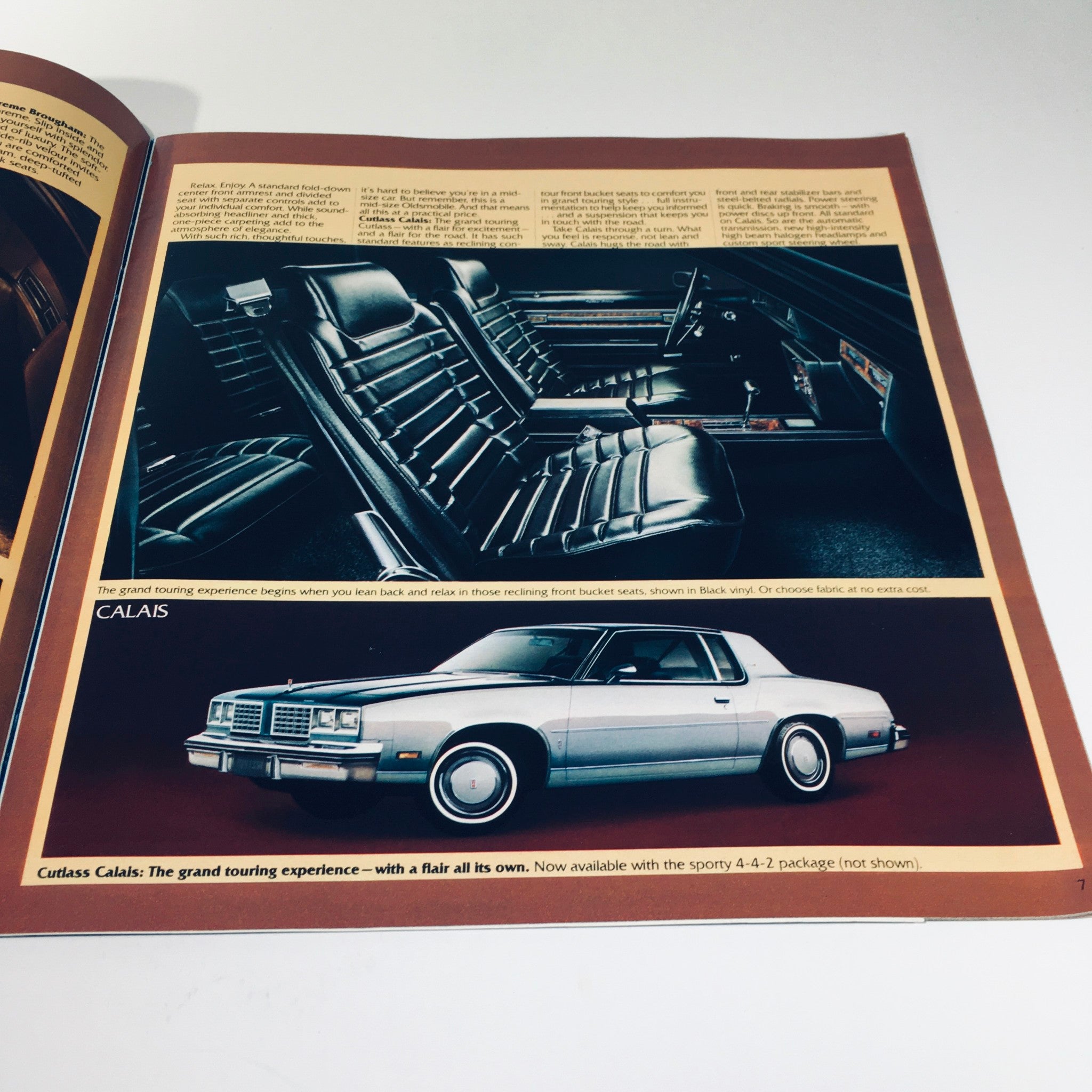 1980 Oldsmobile Cutlass, Cutlass Cruiser, Omega, Starfire V8 Power Car Brochure