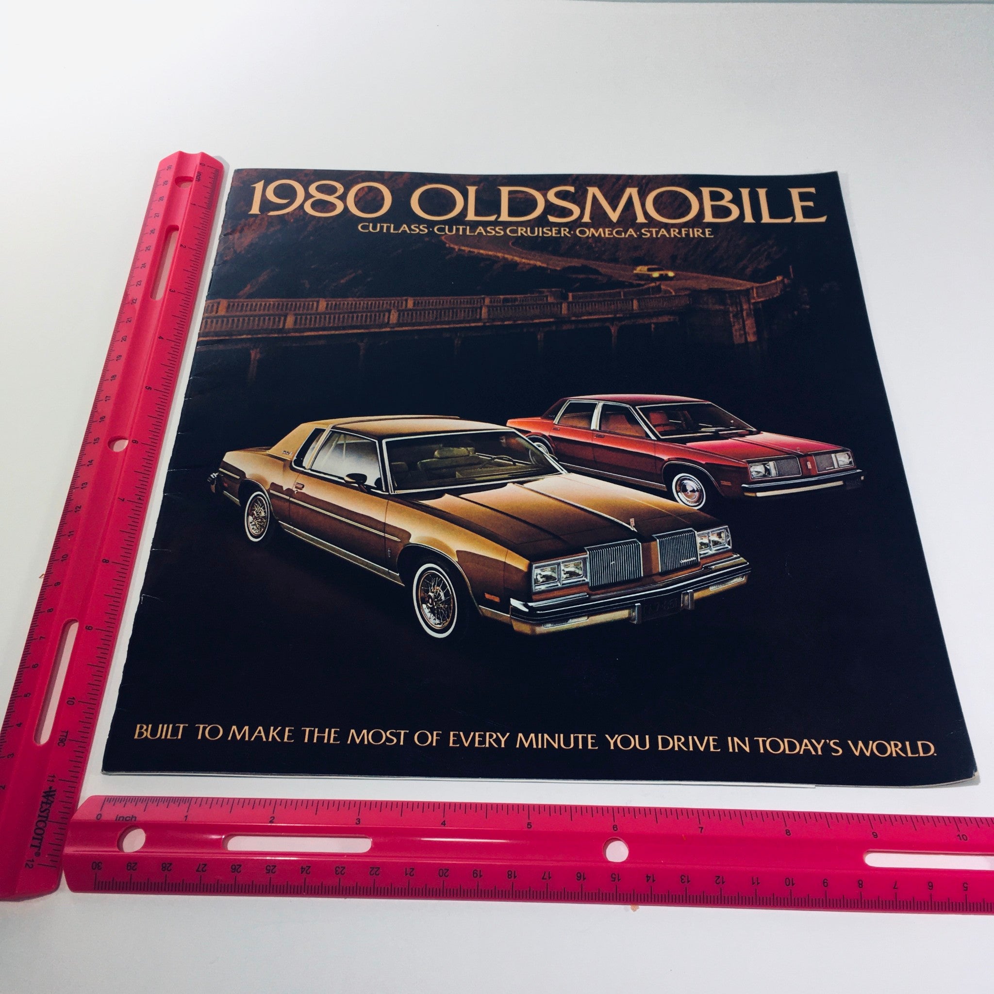 1980 Oldsmobile Cutlass, Cutlass Cruiser, Omega, Starfire V8 Power Car Brochure