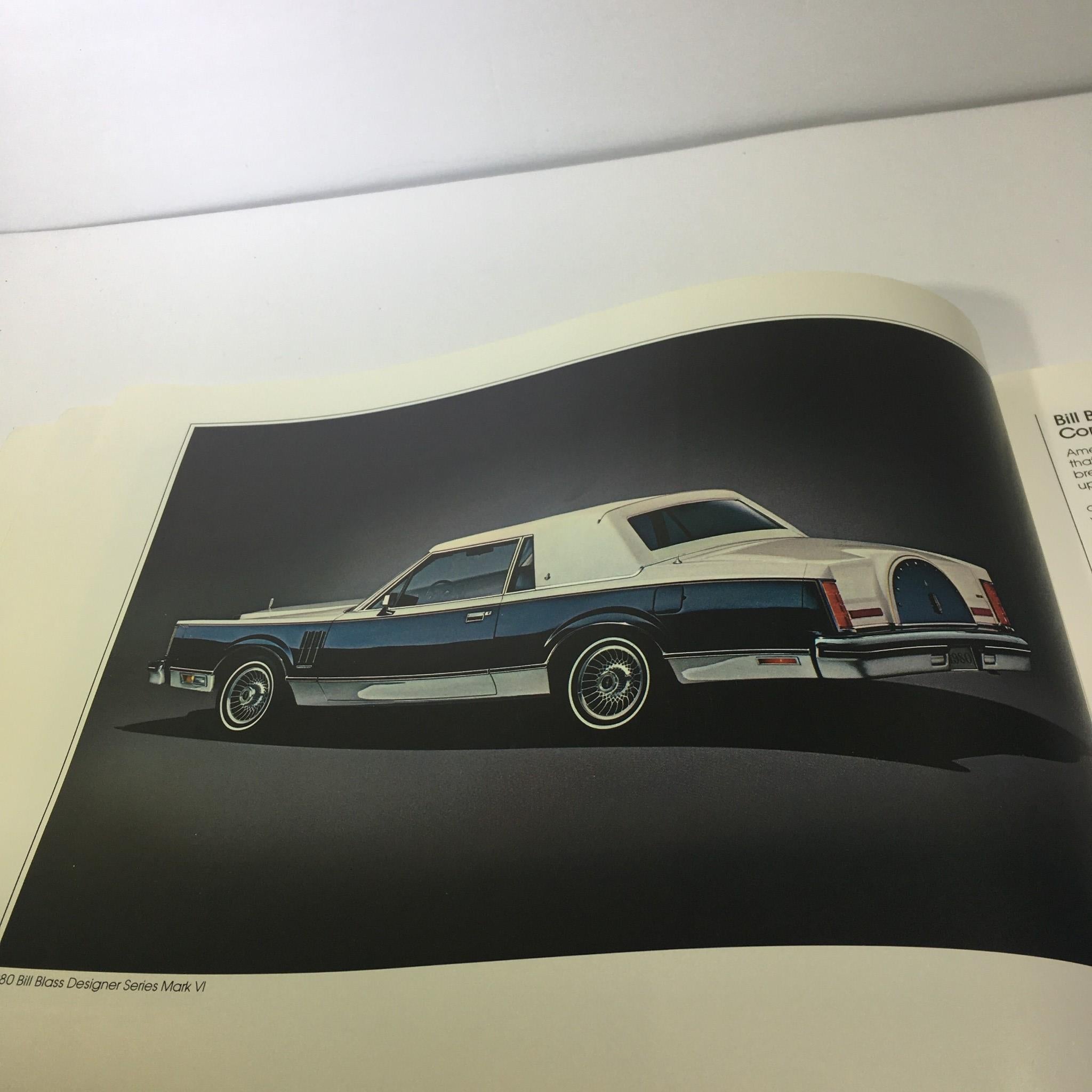 1980 Pucci Designer Continental Series Mark VI Car Sale Brochure