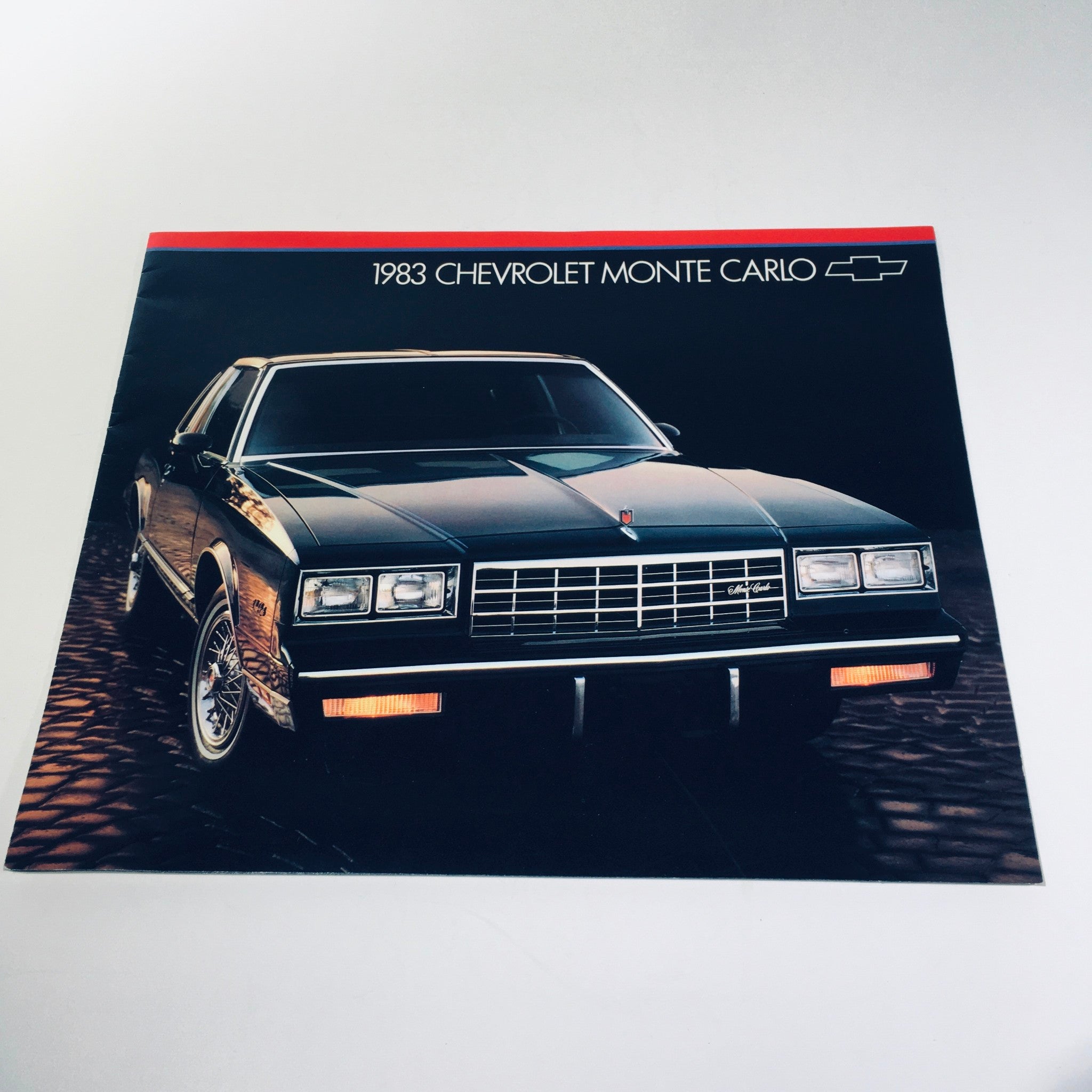 1983 Chevrolet Monte Carlo V6 or V8 Engine Full Coil Suspension Car Brochure