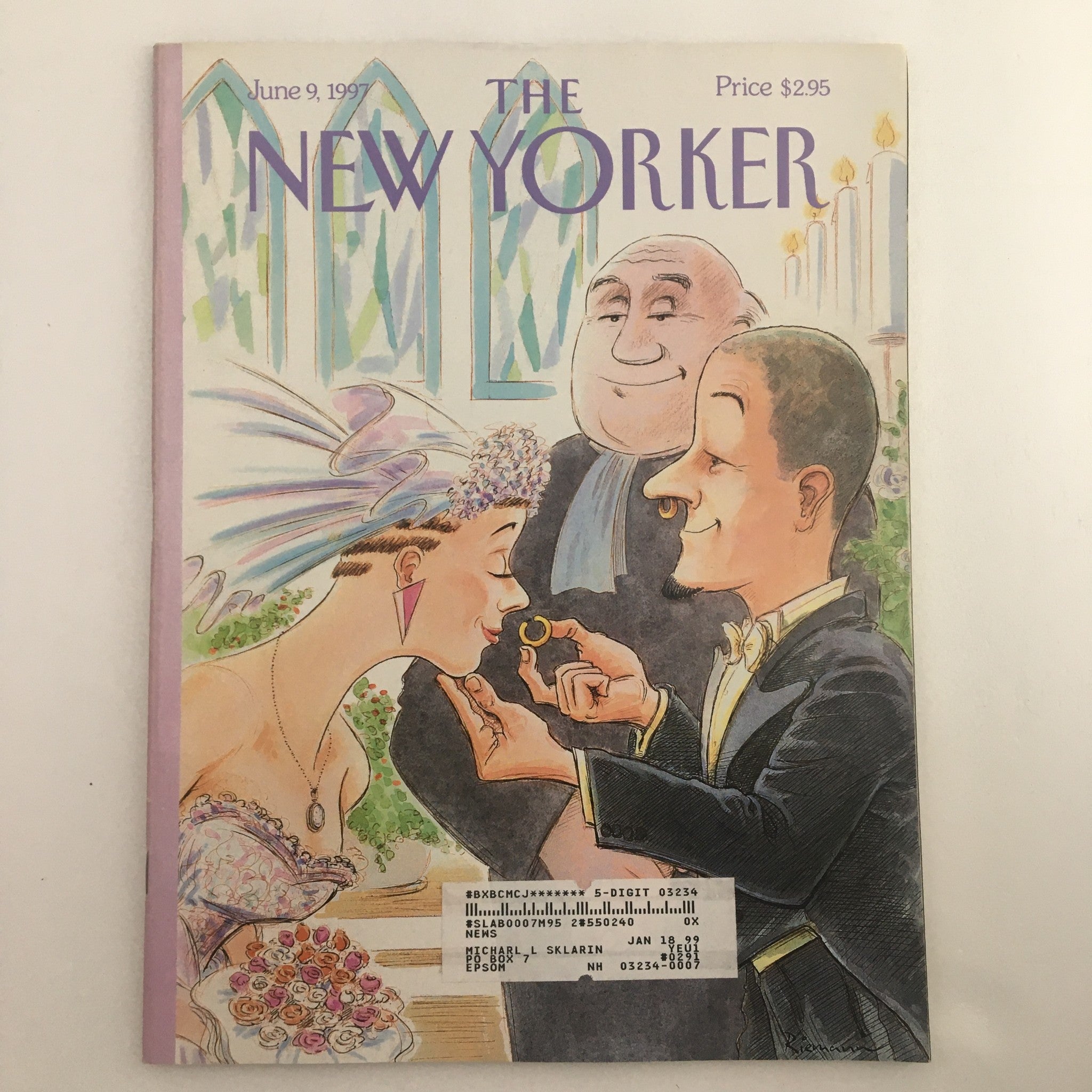 The New Yorker Full Magazine June 9 1997 Modern Marriage by George Riemann