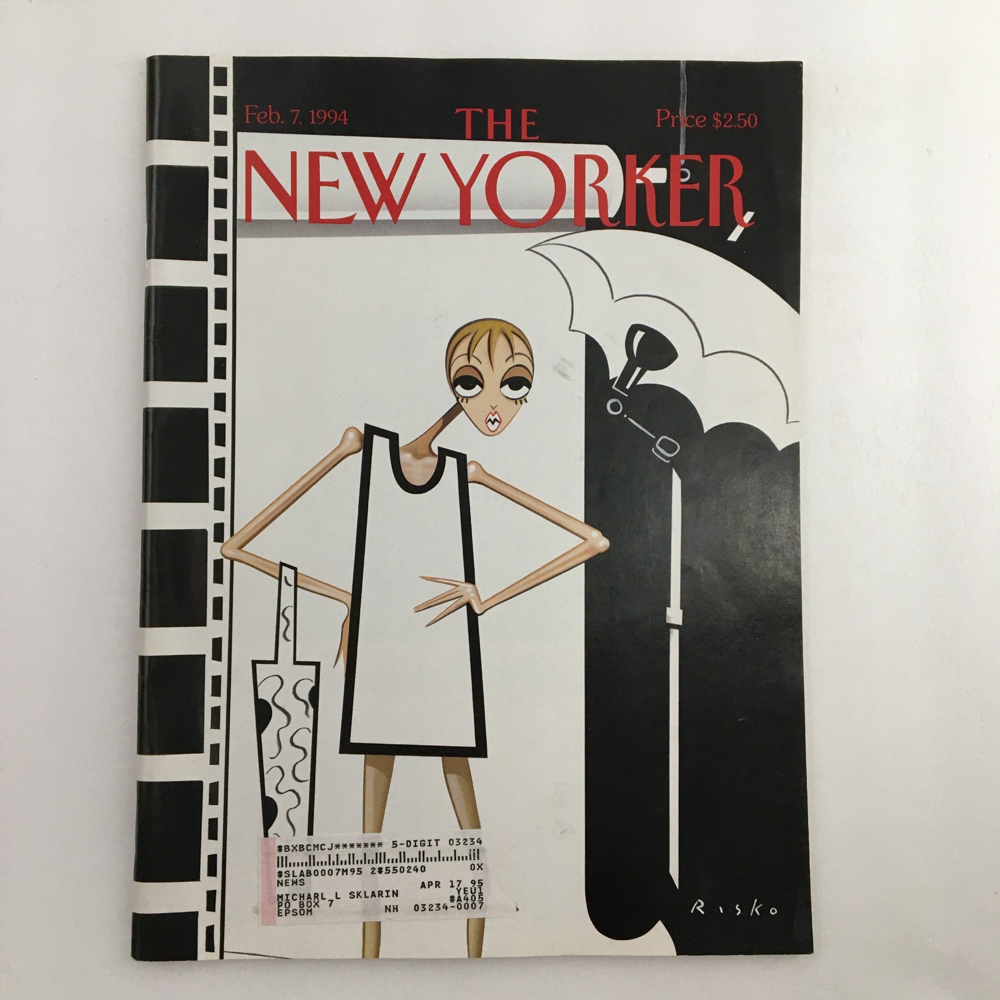 The New Yorker Full Magazine February 7 1994 The Look by Robert Risko