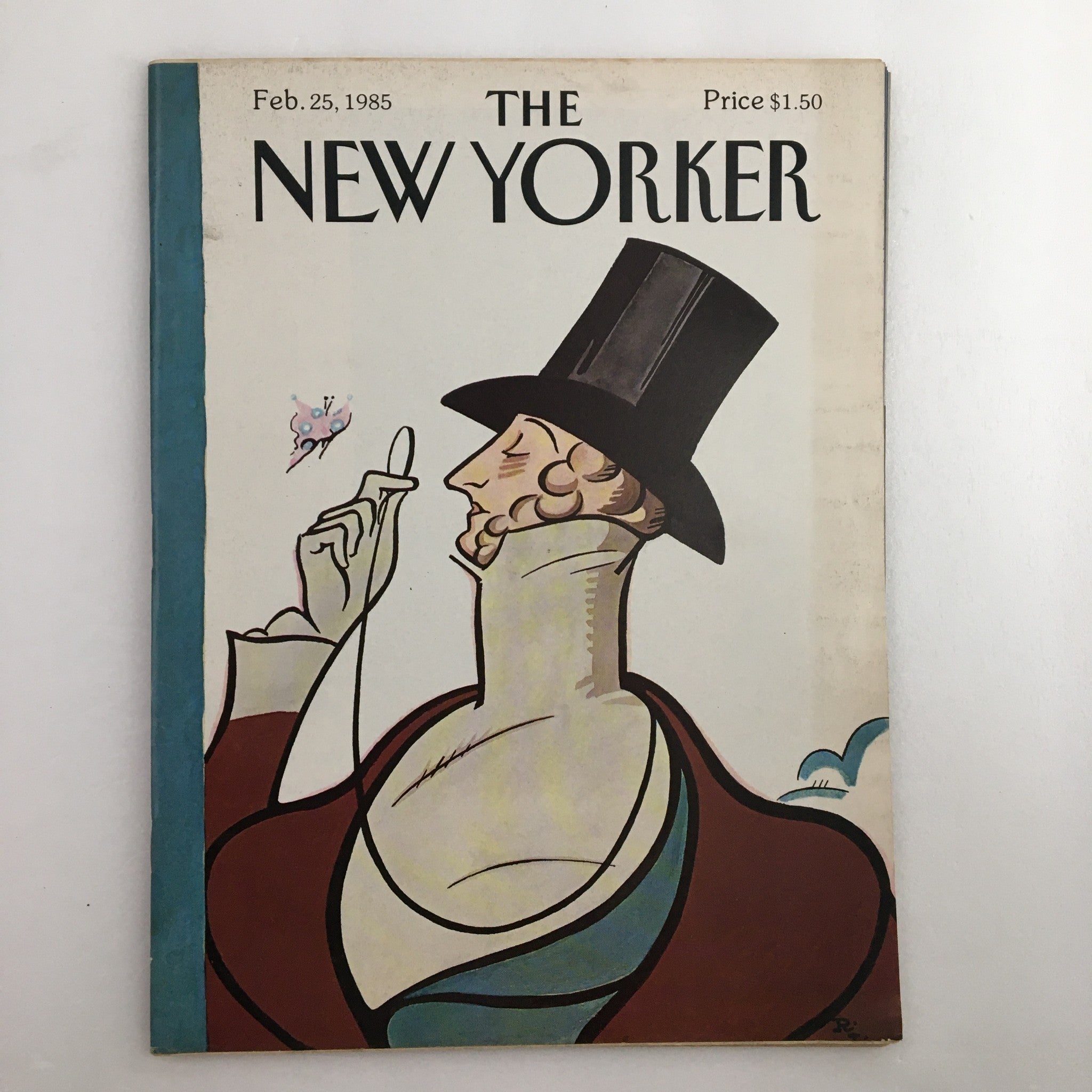 The New Yorker Full Magazine February 25 1985 Eustace Tilley Rea Irvin No Label