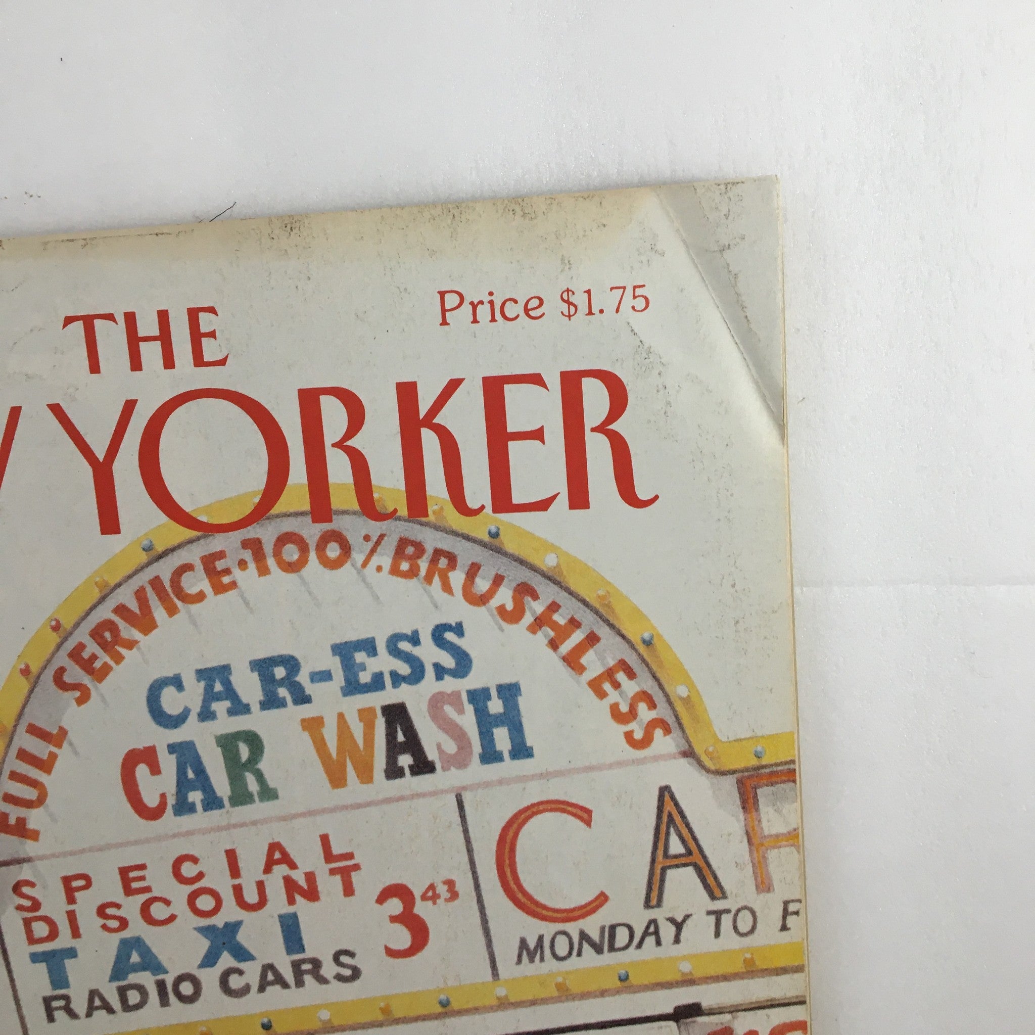 The New Yorker Full Magazine December 4 1989 Car Wash by Ann McCarthy No Label