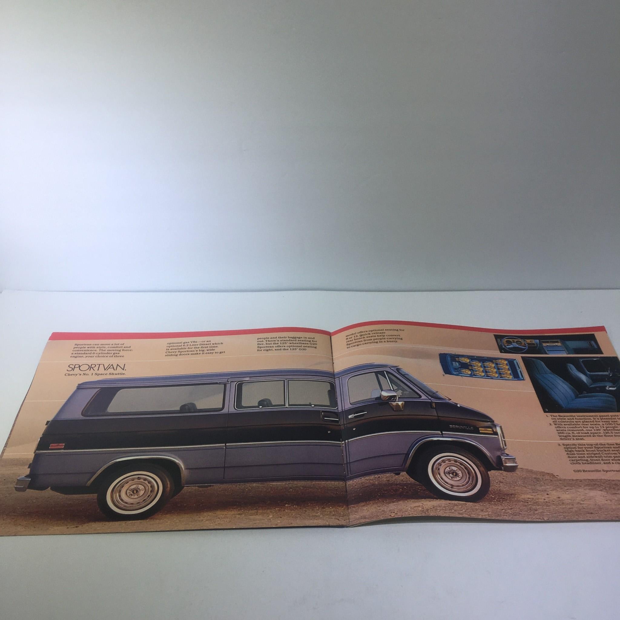 1983 Chevrolet Specialty People-Carries Caprice Classic V-8 Engine Car Brochure