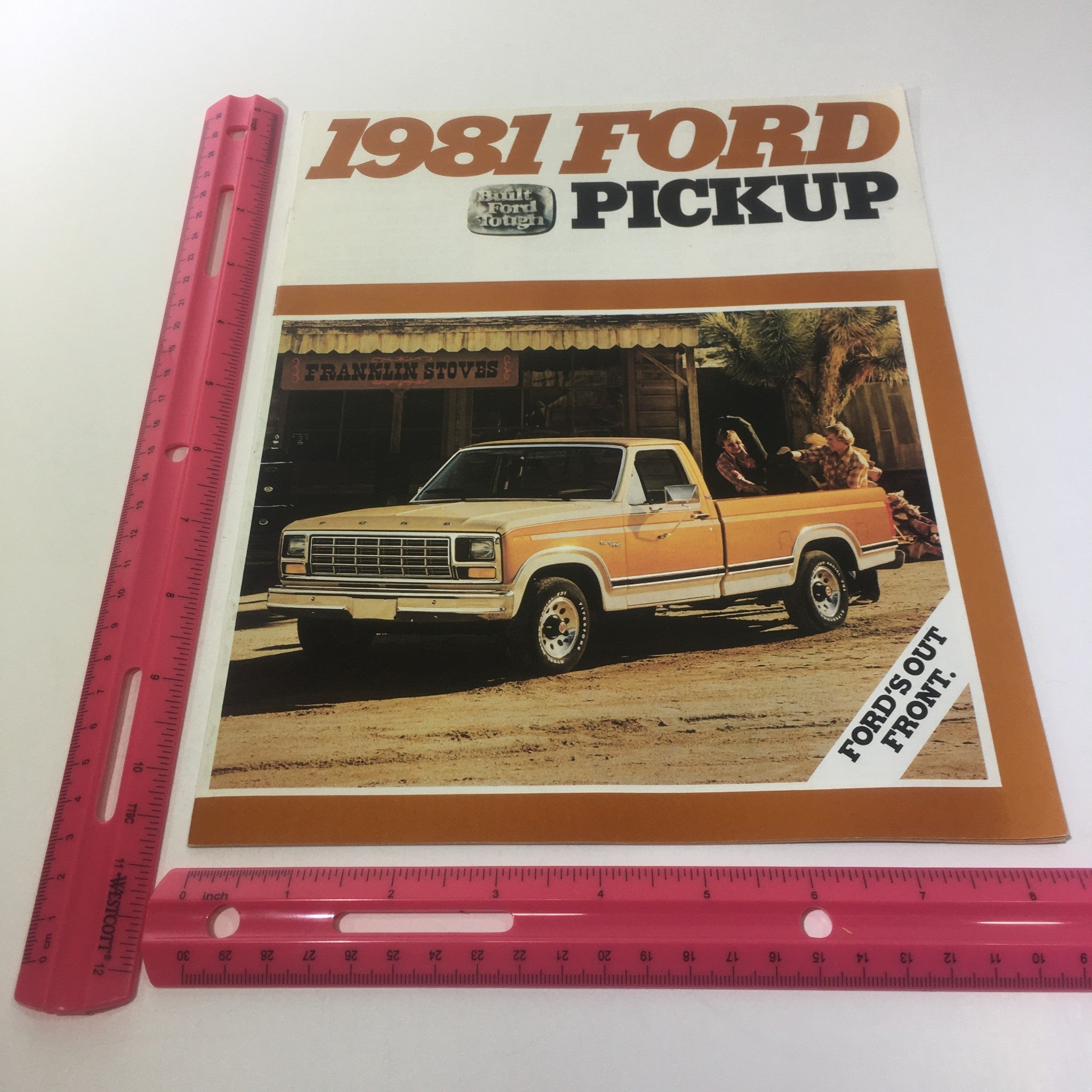 1981 Ford Pickup New 4.2L (255) V-8 Truck Engine 6-Cylinder Car Sale Brochure