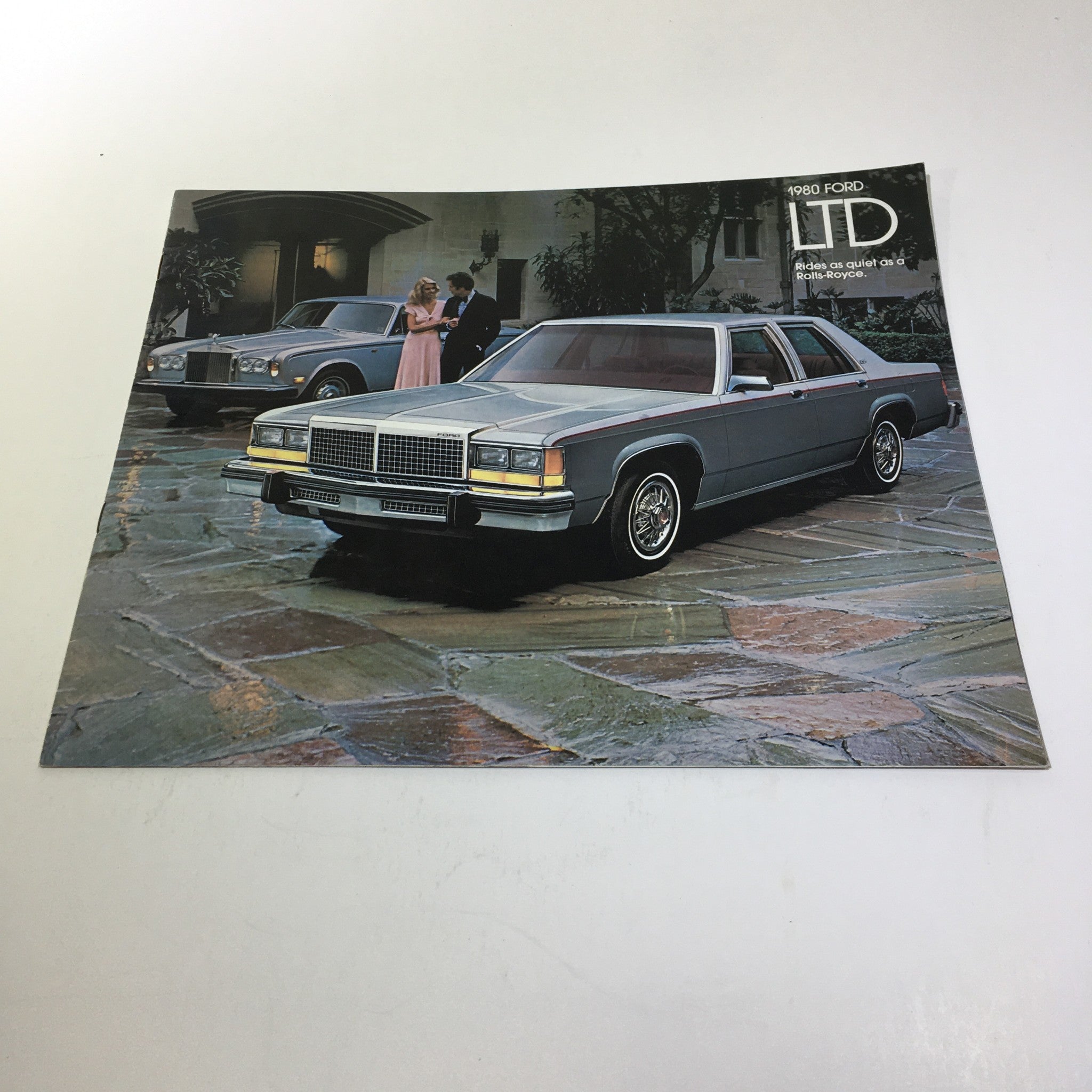 1980 Ford LTD Crown Victoria 4-Door Sedan 302 CID v-8 Engine Car Brochure