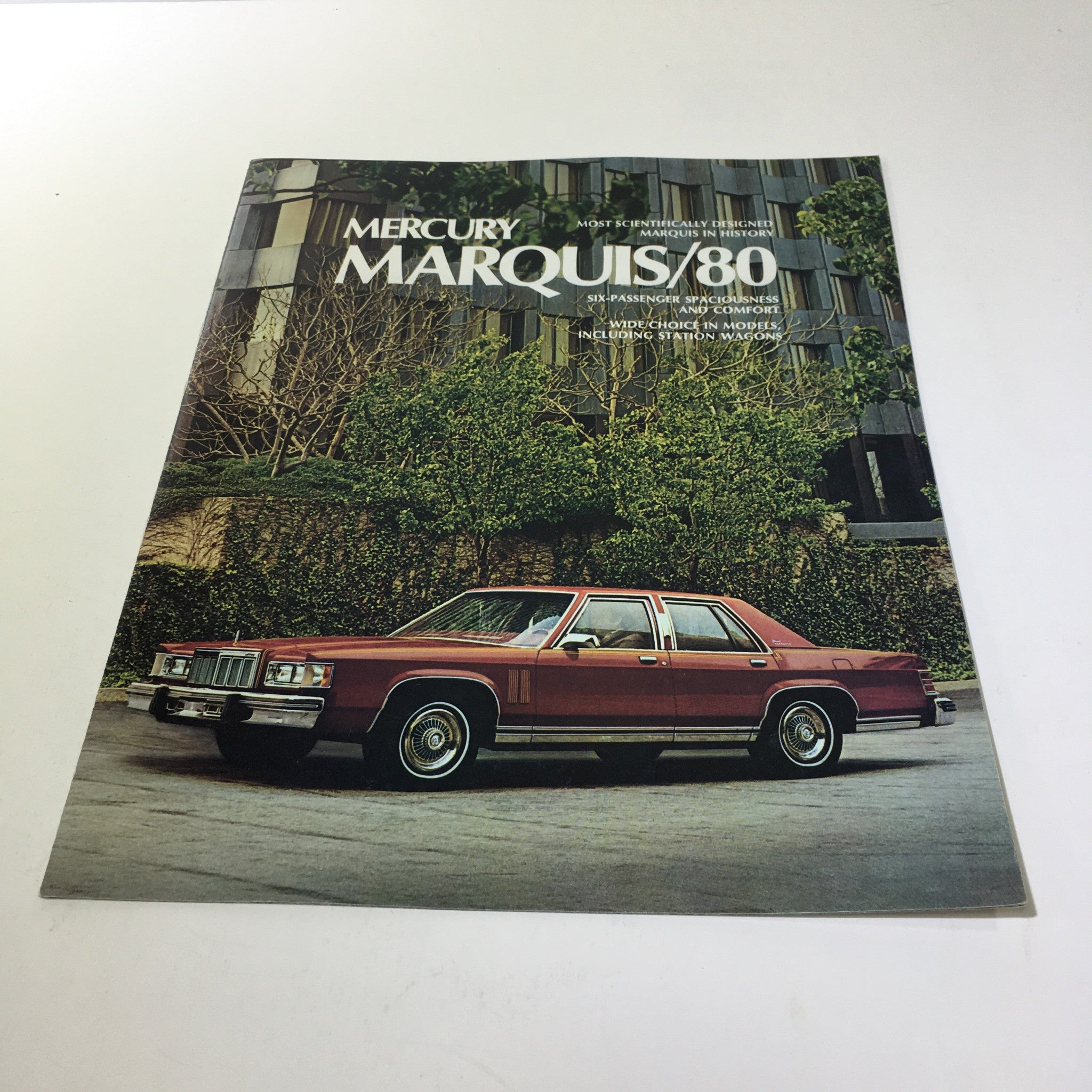 1980 T980 Mercury Marquis 5.2 Liter 302 CID V-8 Engine Car Sale Brochure