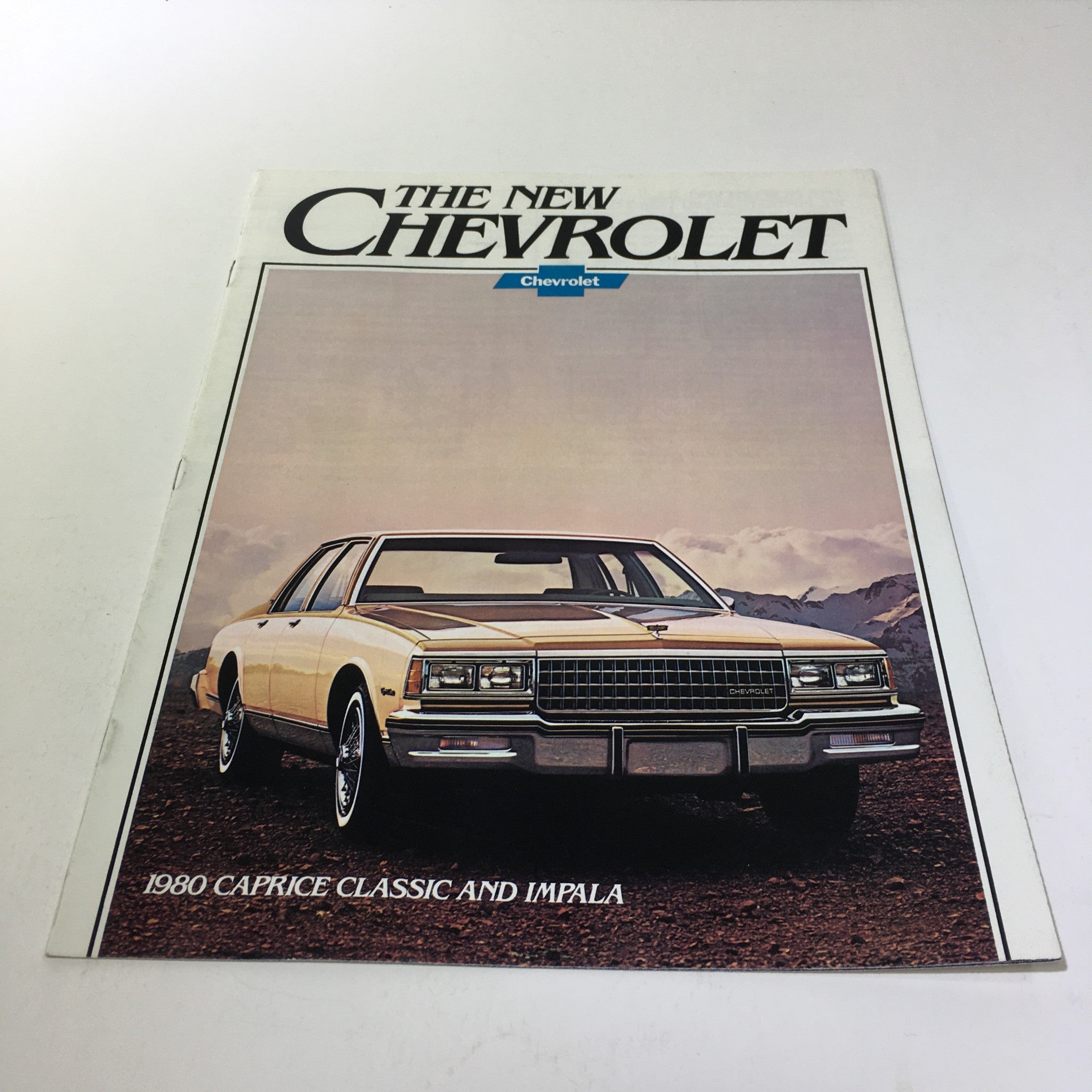 1980 Chevrolet Caprice Classic & Impala 5.0 Liter V-8 Engine Car Sale Brochure