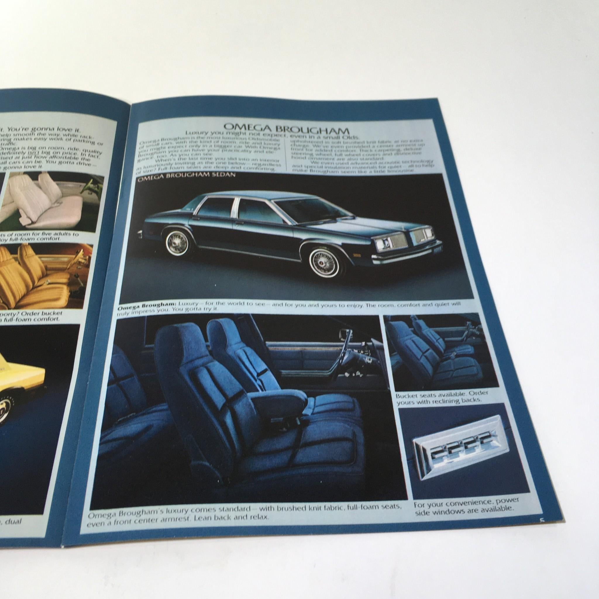 1980 Oldsmobile Tornado-Ninety-Eight-Delta 88-Cutlass-V-8 Engine Car Brochure