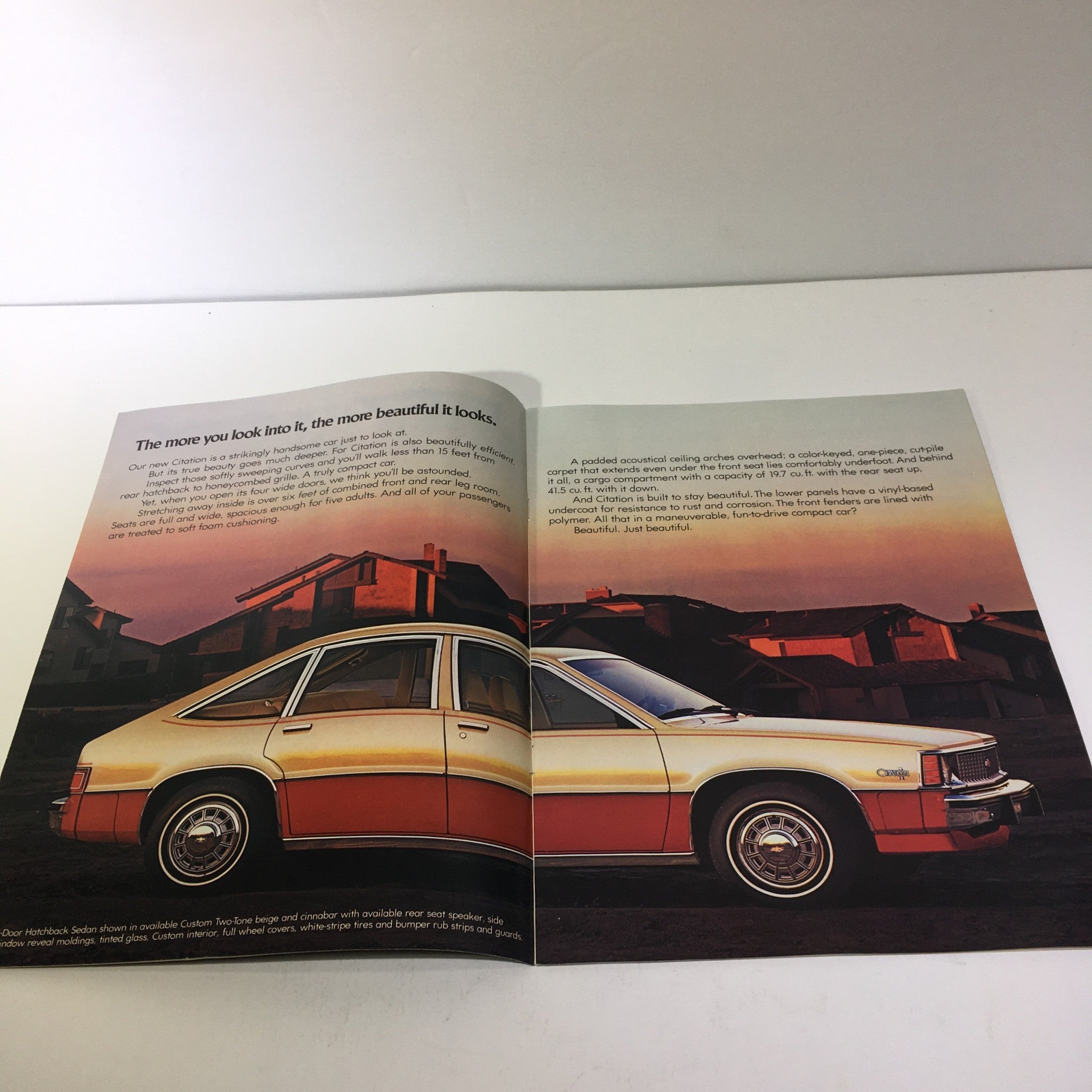 The First Chevy's of the 80's - Citation 2-Door Club Coupe Car Sale Brochure