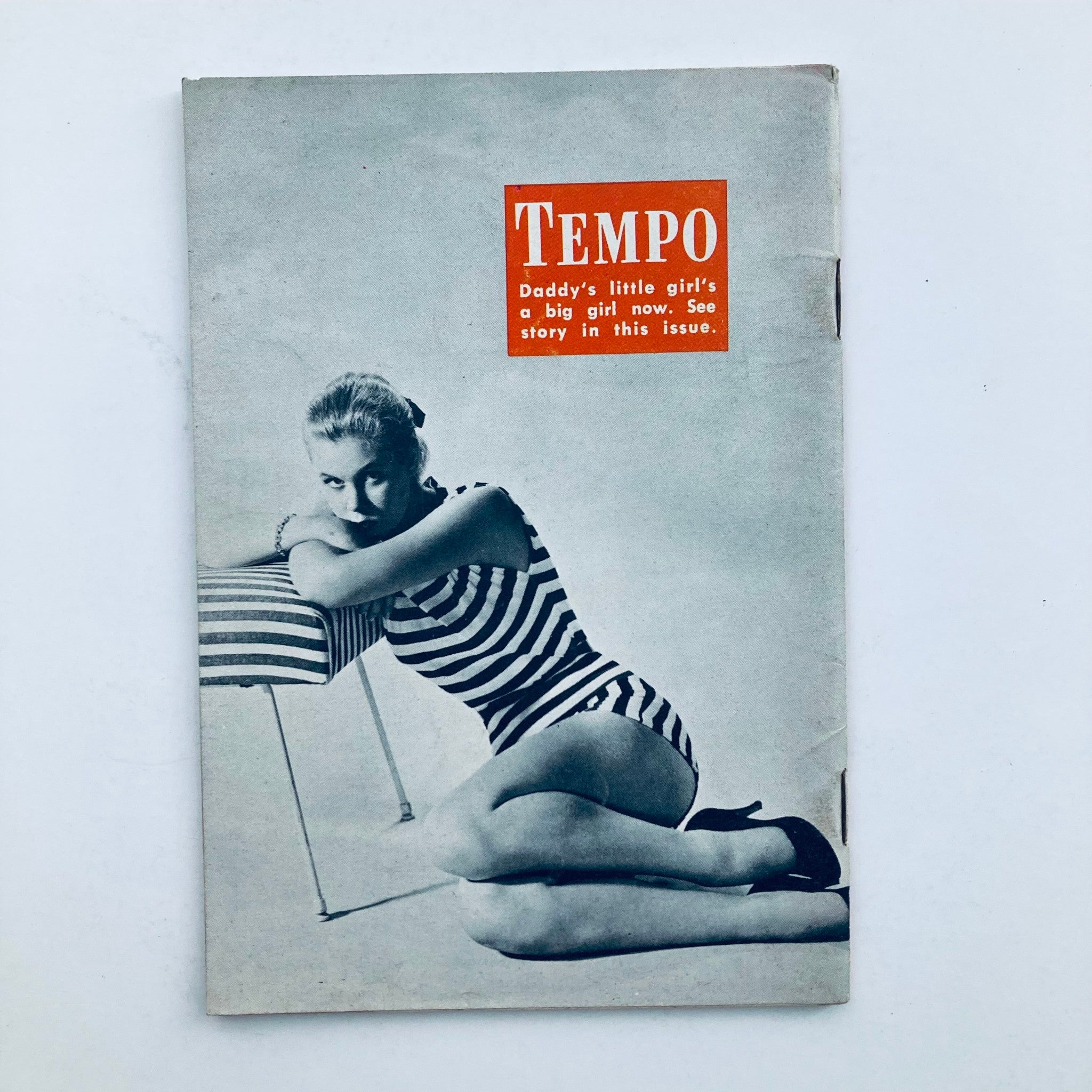 VTG Tempo Magazine January 24 1956 Vol 6 No. 2 Jeanne Crain No Label