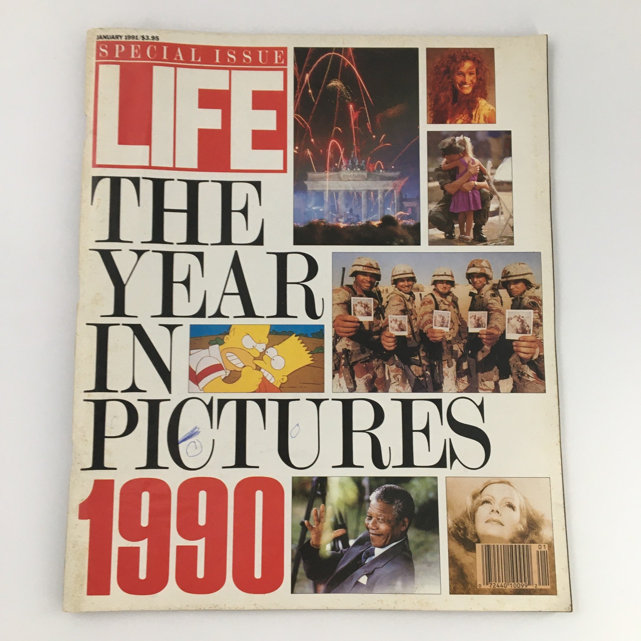 Life Magazine January 1991 The Year in Pictures of The Year 1991, Newsstand