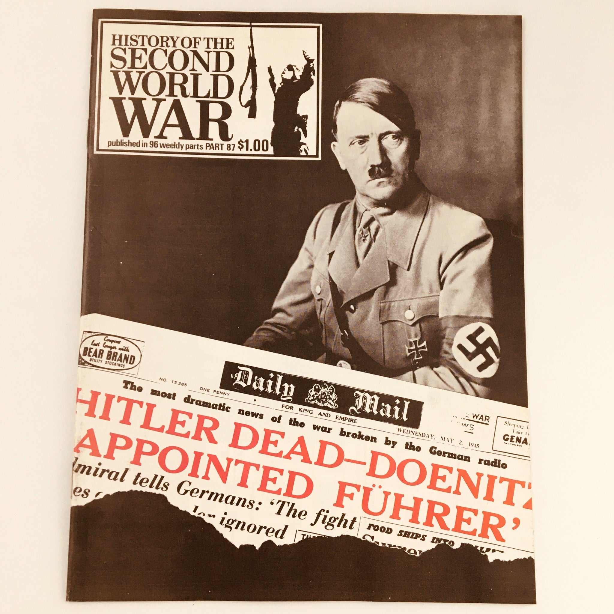 VTG History of the Second World War Part 87 1974 Adolf Hitler 'Dead', Newsstand