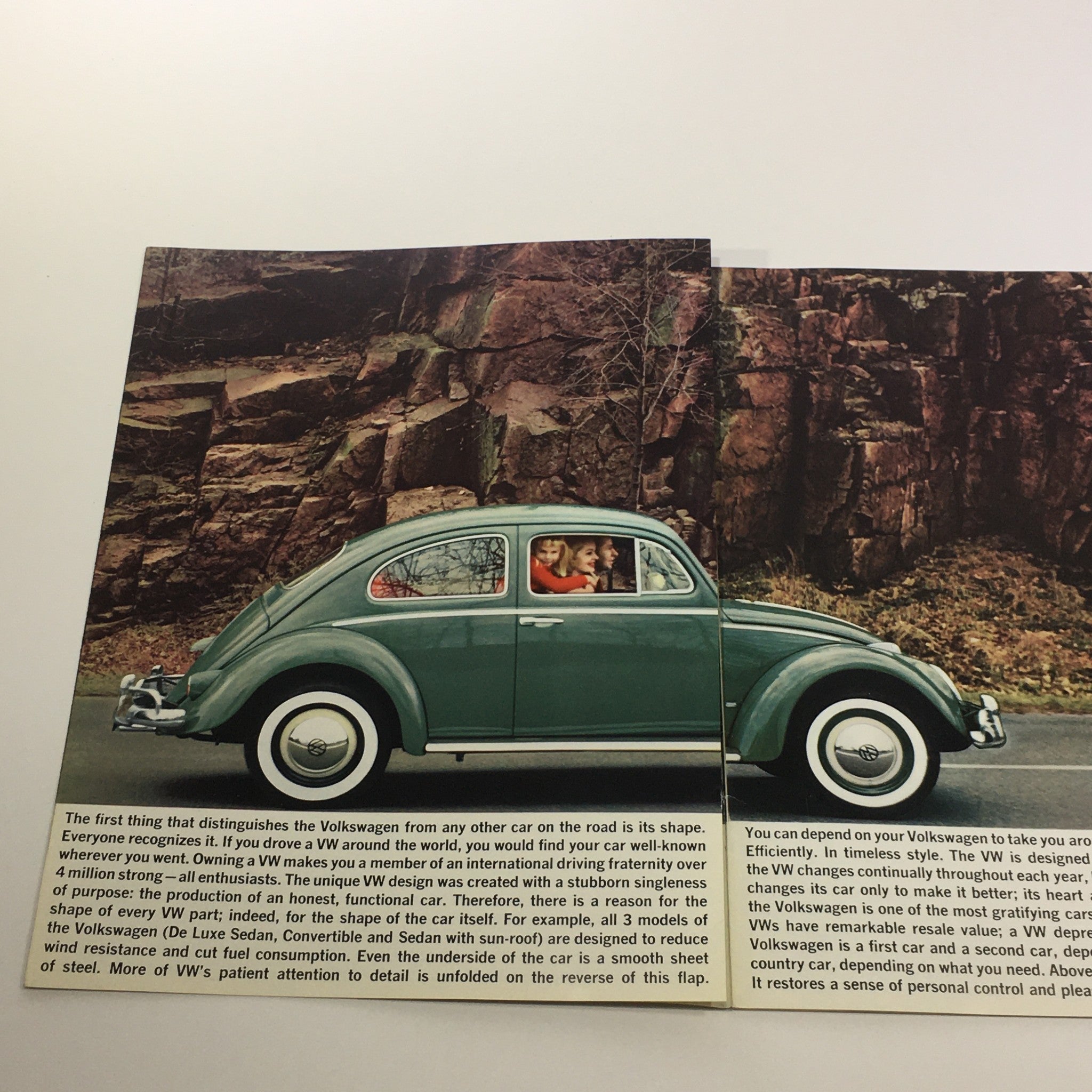 Volkswagen: Like No Other Car on the Road 4-Rear Engine Car Brochure