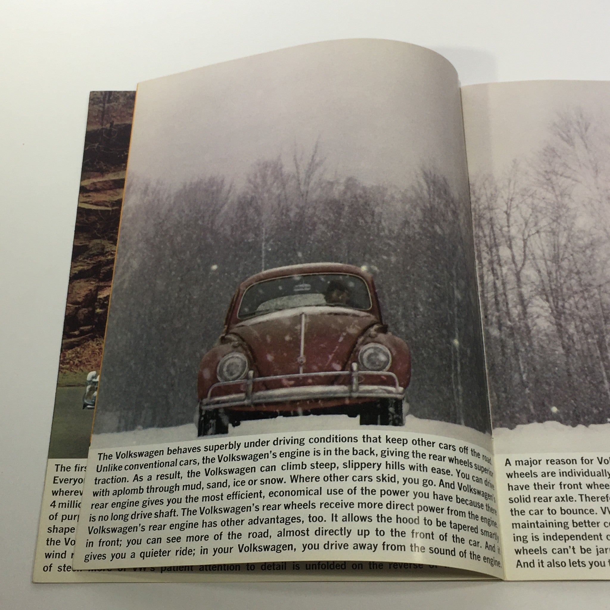 Volkswagen: Like No Other Car on the Road 4-Rear Engine Car Brochure