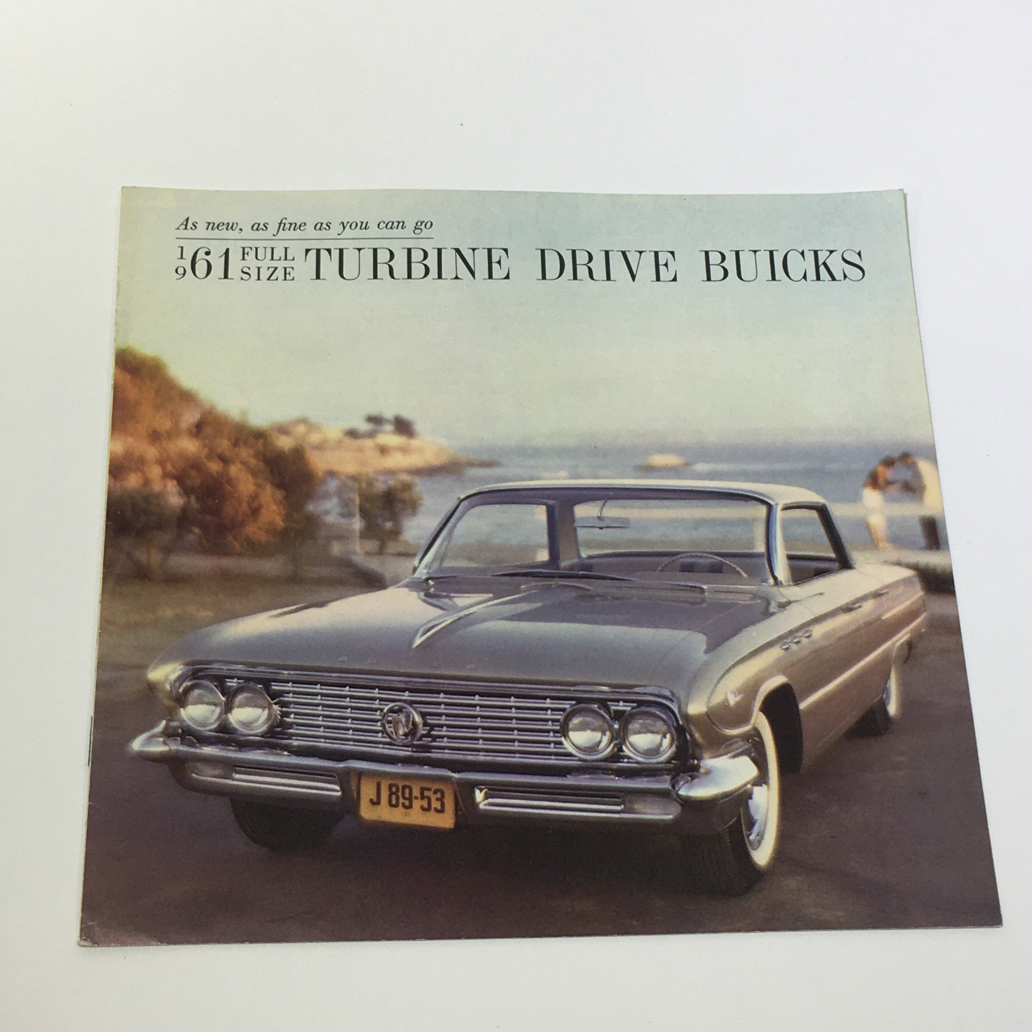 1961 Full Size Turbine Drive Buicks 4-Door 2-Door Sedan Car Sale Brochure