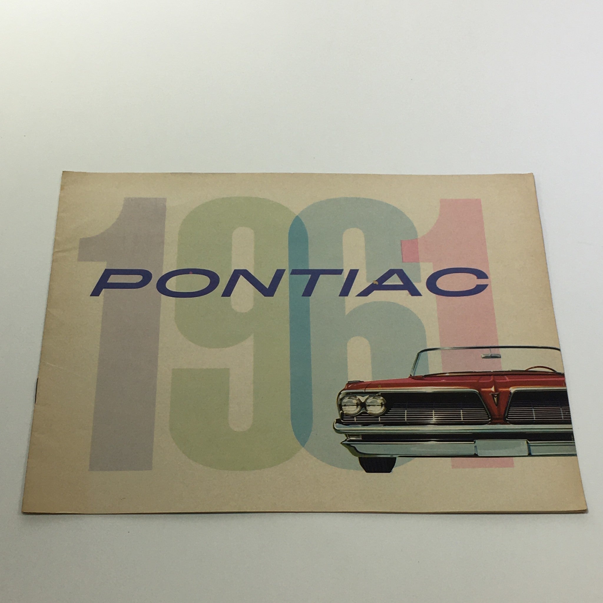 1961 Pontiac Trophy Economy V-8 Engine 303-Horsepower Car Sale Brochure