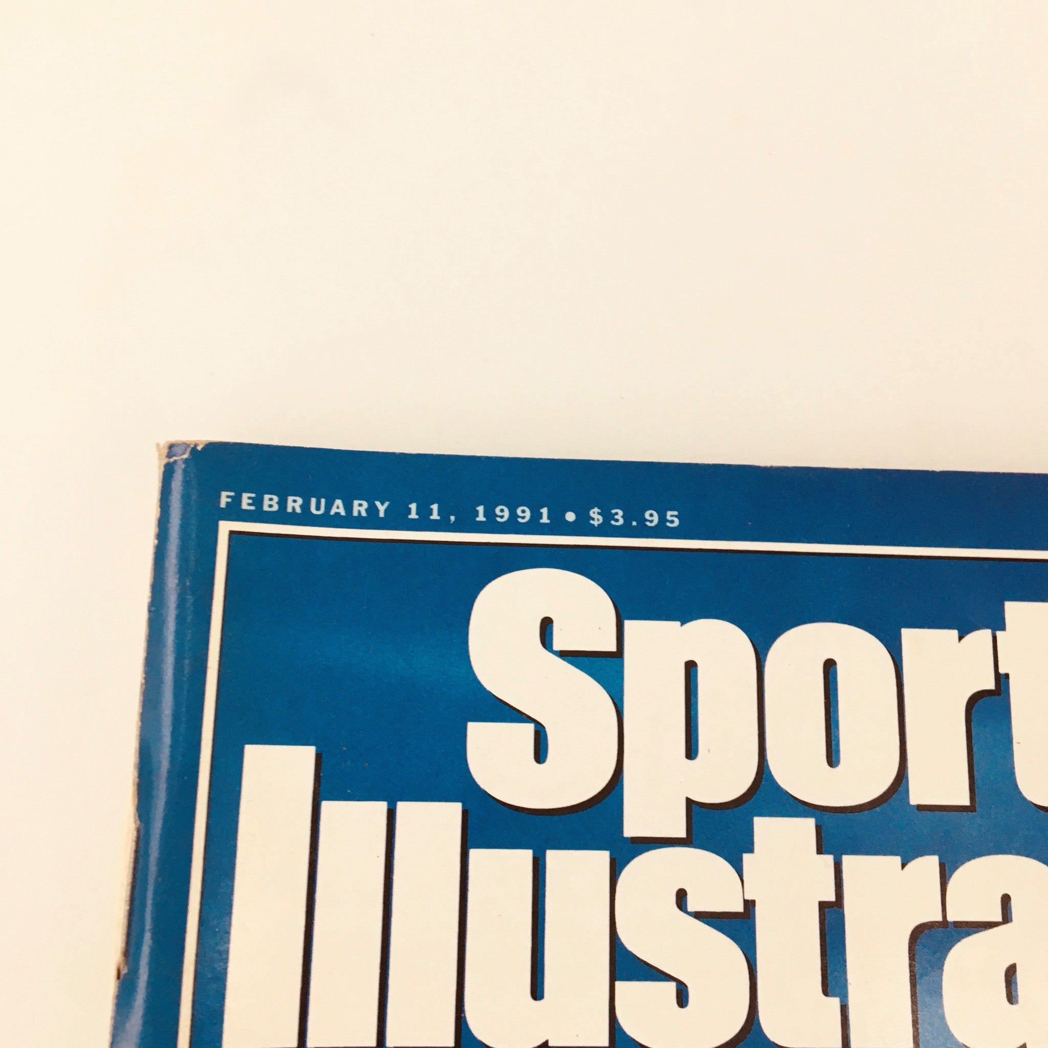 Sports Illustrated Magazine February 11 1991 Ashley Montana Cover, Newsstand