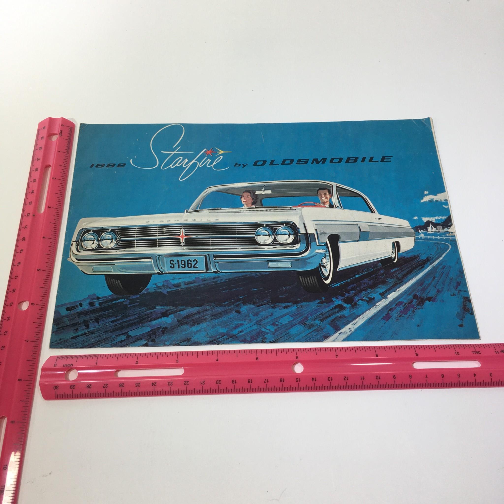 1962 Starfire by Oldsmobile 345 Horsepower 4-S Hydramatic Car Sale Brochure